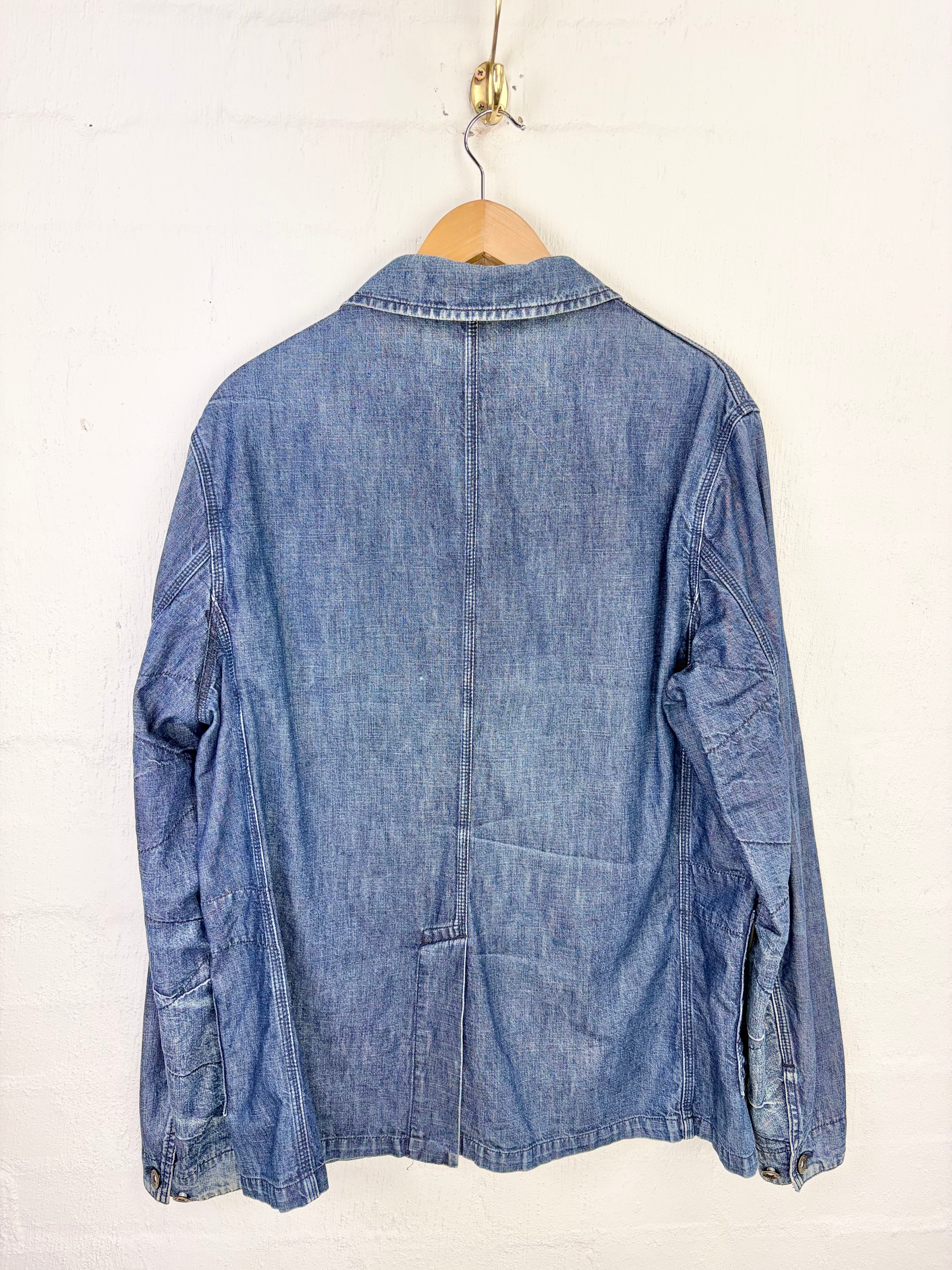 Vintage C.C. Filson & Co. Blue Denim Seattle Jacket - 46