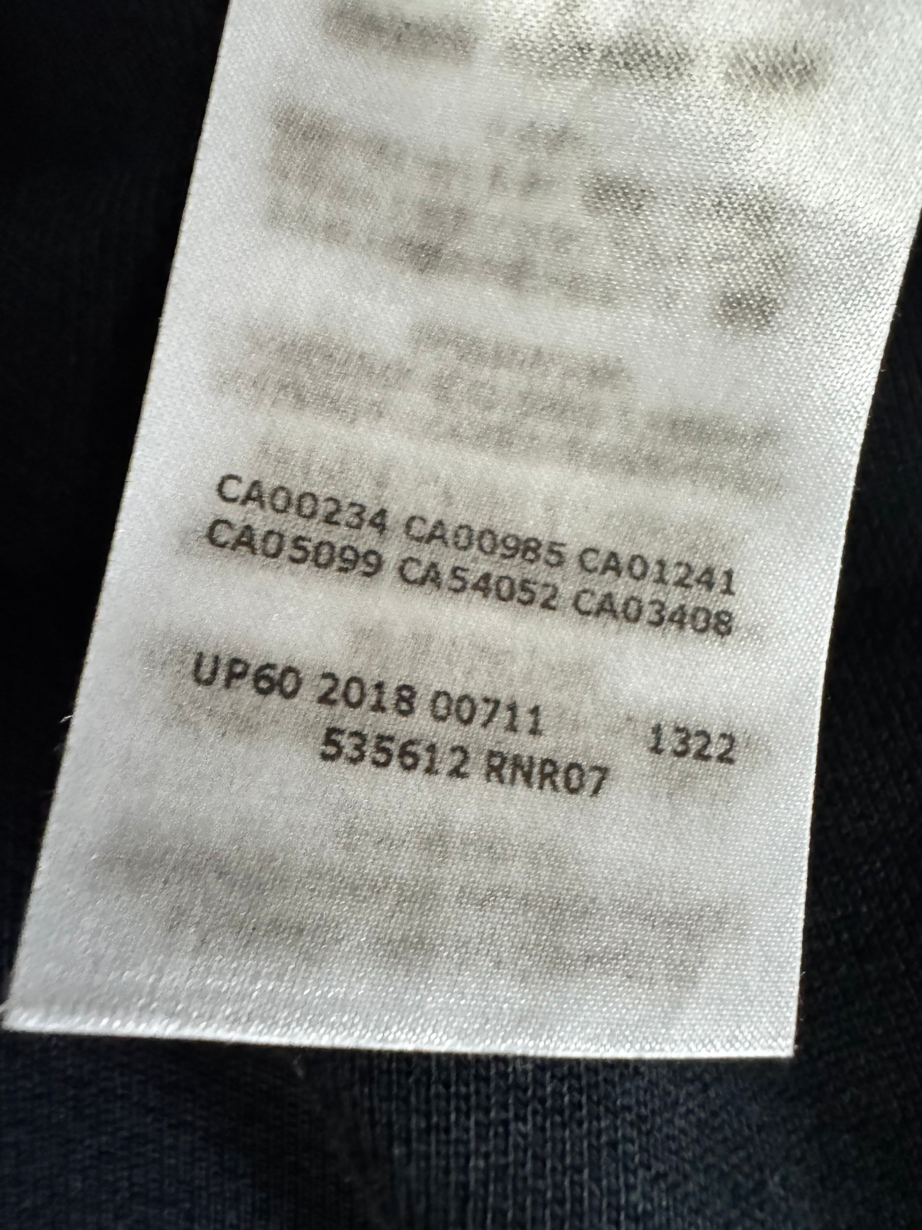 McQ Black Logo Graphic Print Hoodie - XL