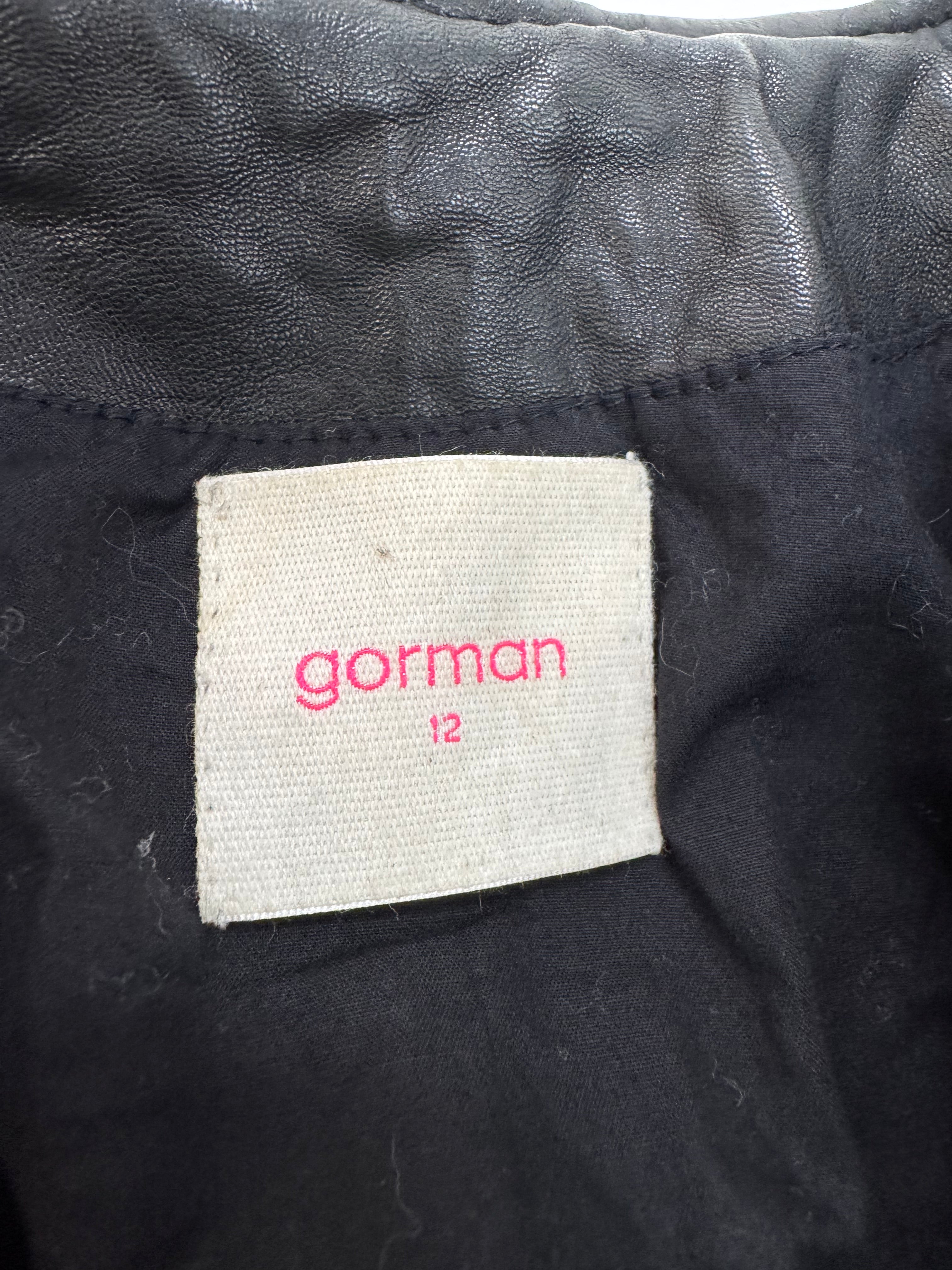 Gorman Quilted Leather Biker Jacket - AU12