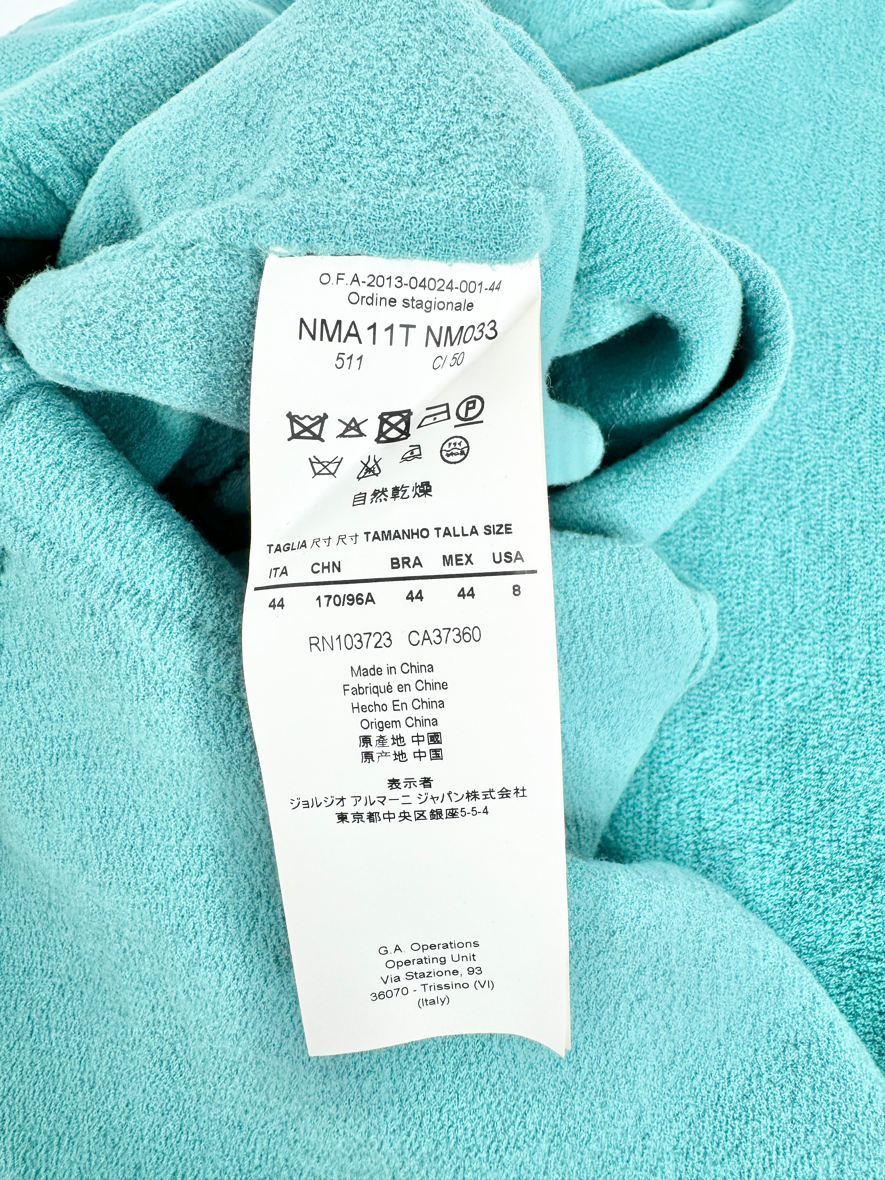Armani Collezioni Seafoam Sheath Dress - AU8/10