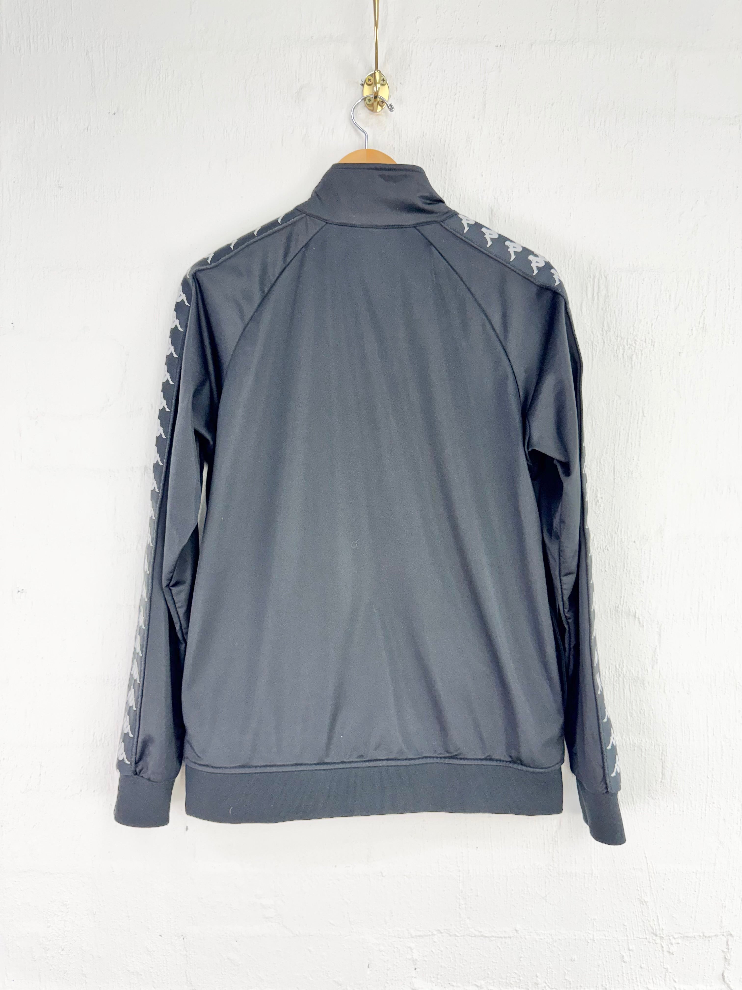 Kappa Black Sports Zip Up - L