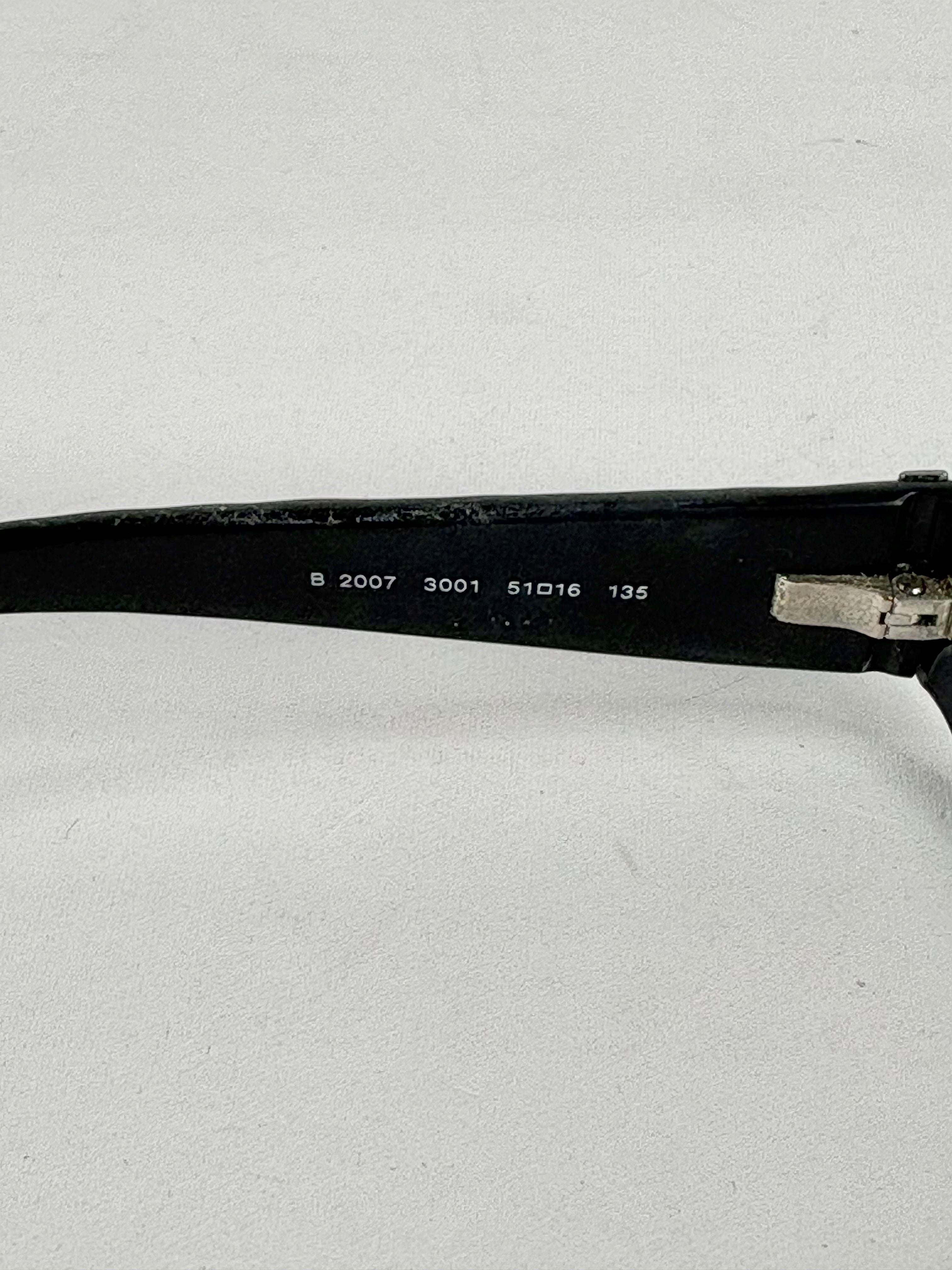 Burberry Black Rectangular Frame Glasses