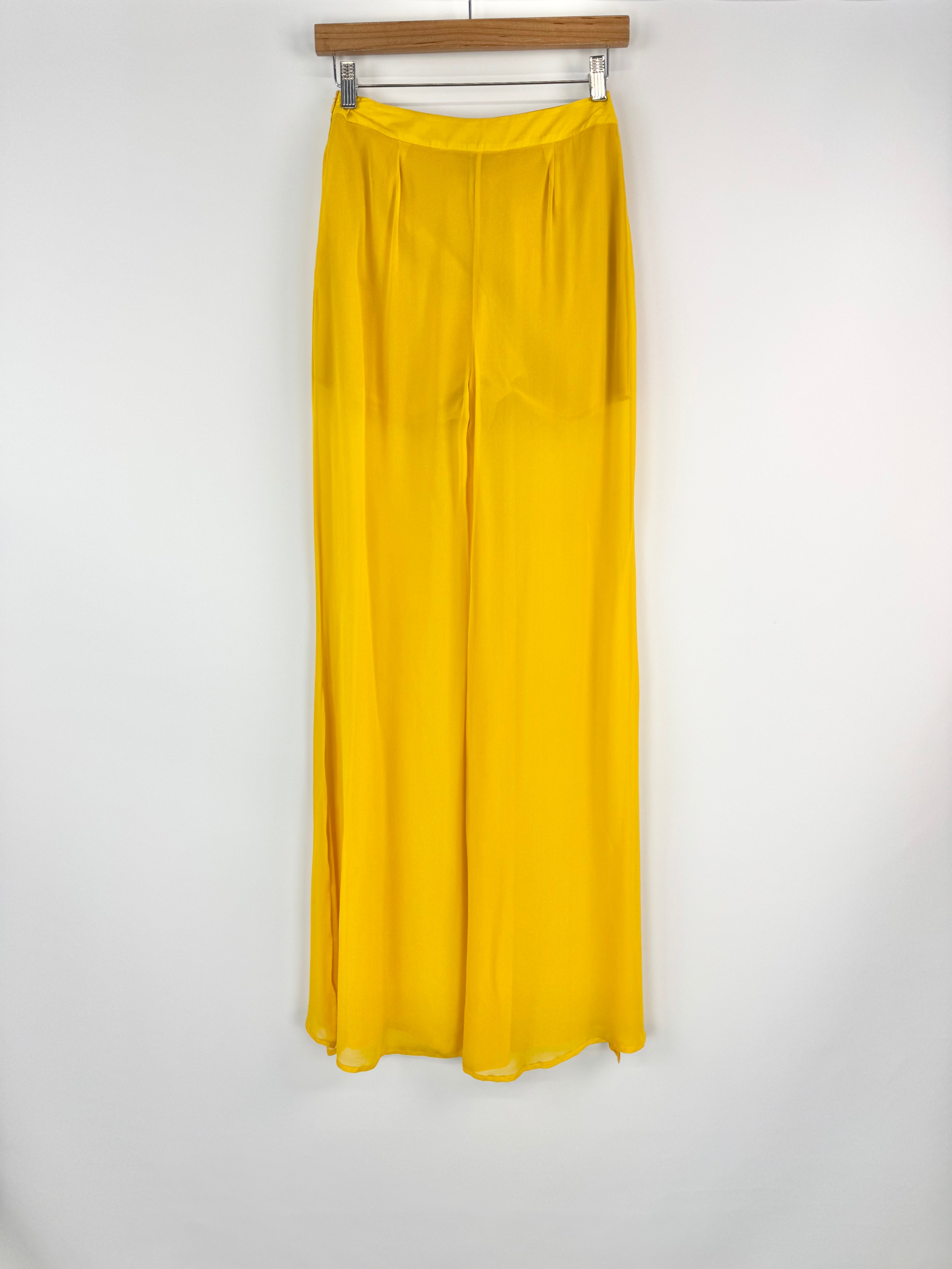 Viktoria & Woods Sheer Marigold 'Aspiration' Flares NWT - AU6