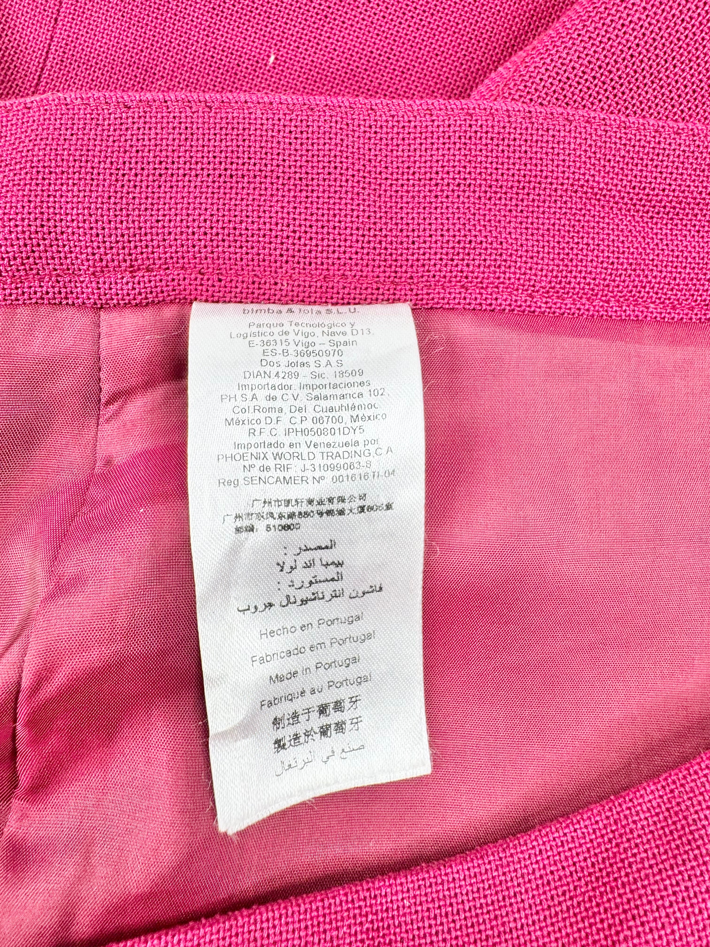 Bimba & Lola Magenta Hot Pink Pencil Skirt - AU8