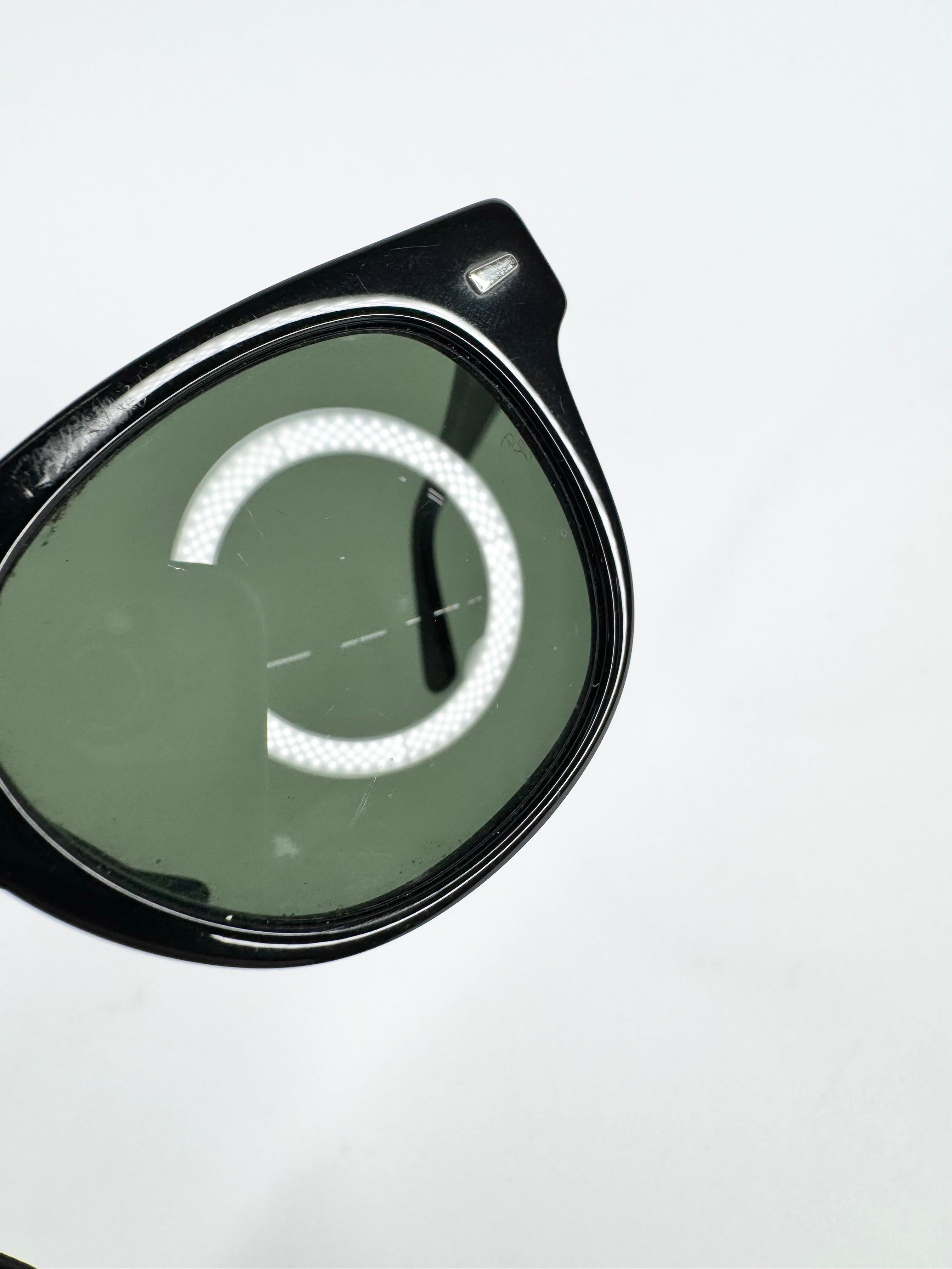 Ray Ban Black 'Meteor' Sunglasses