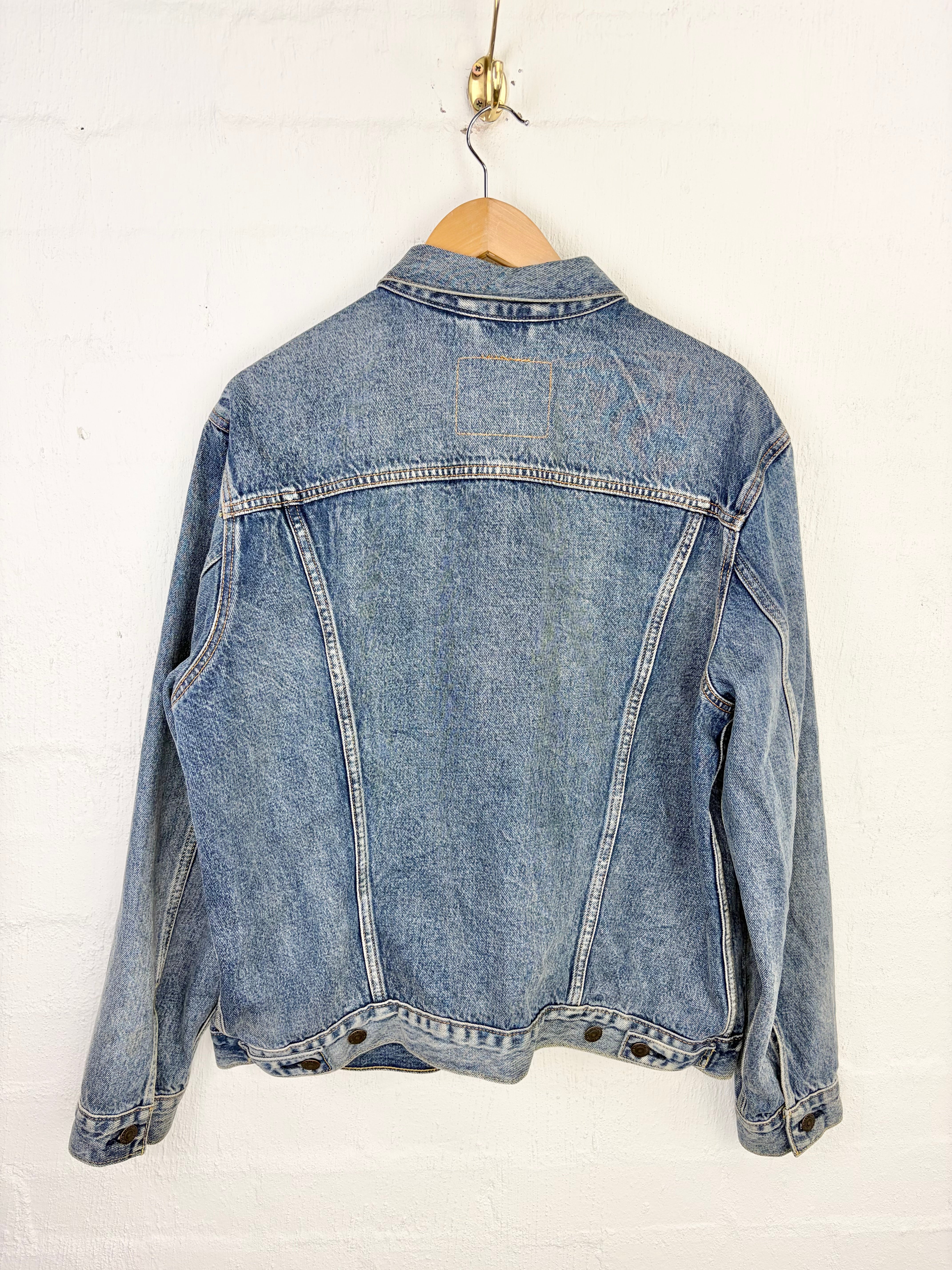 Levi's Blue Denim Tailored Button Down Jacket - L
