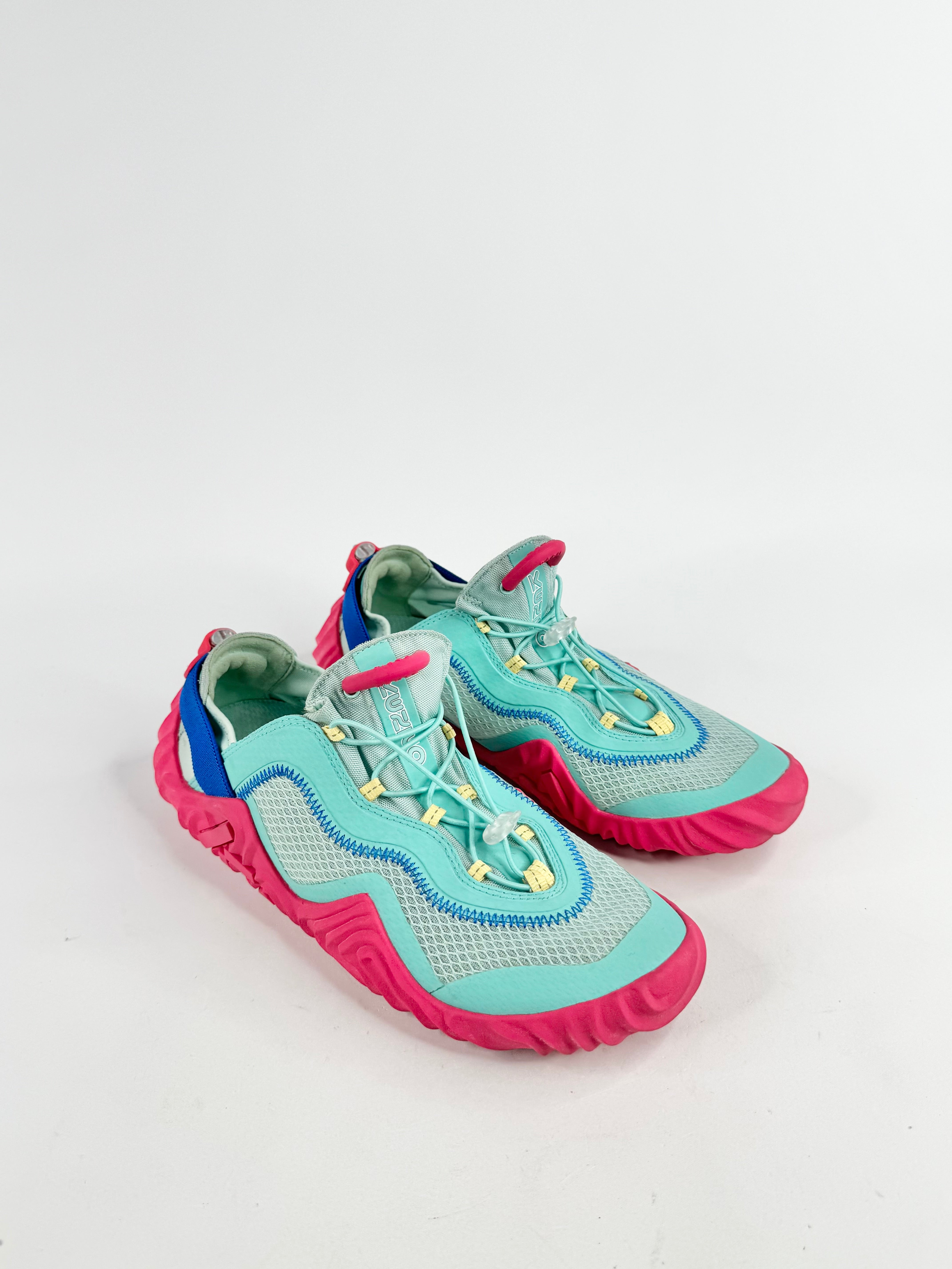 Kenzo Aqua Blue & Pink 'Wave' Sneakers - EU39