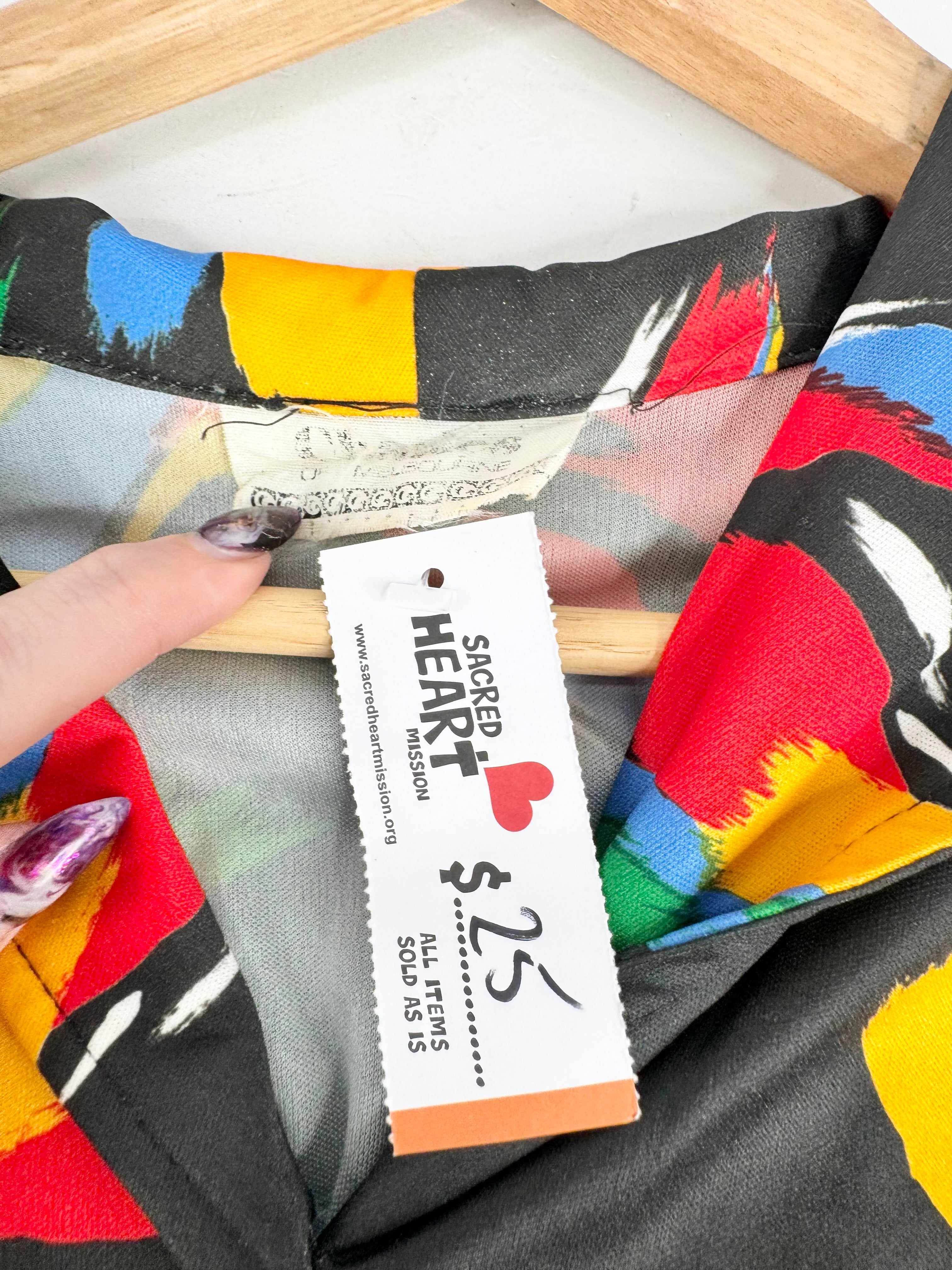 Charles Abstract Parrot Blouse & Jacket Hybrid - AU10/12