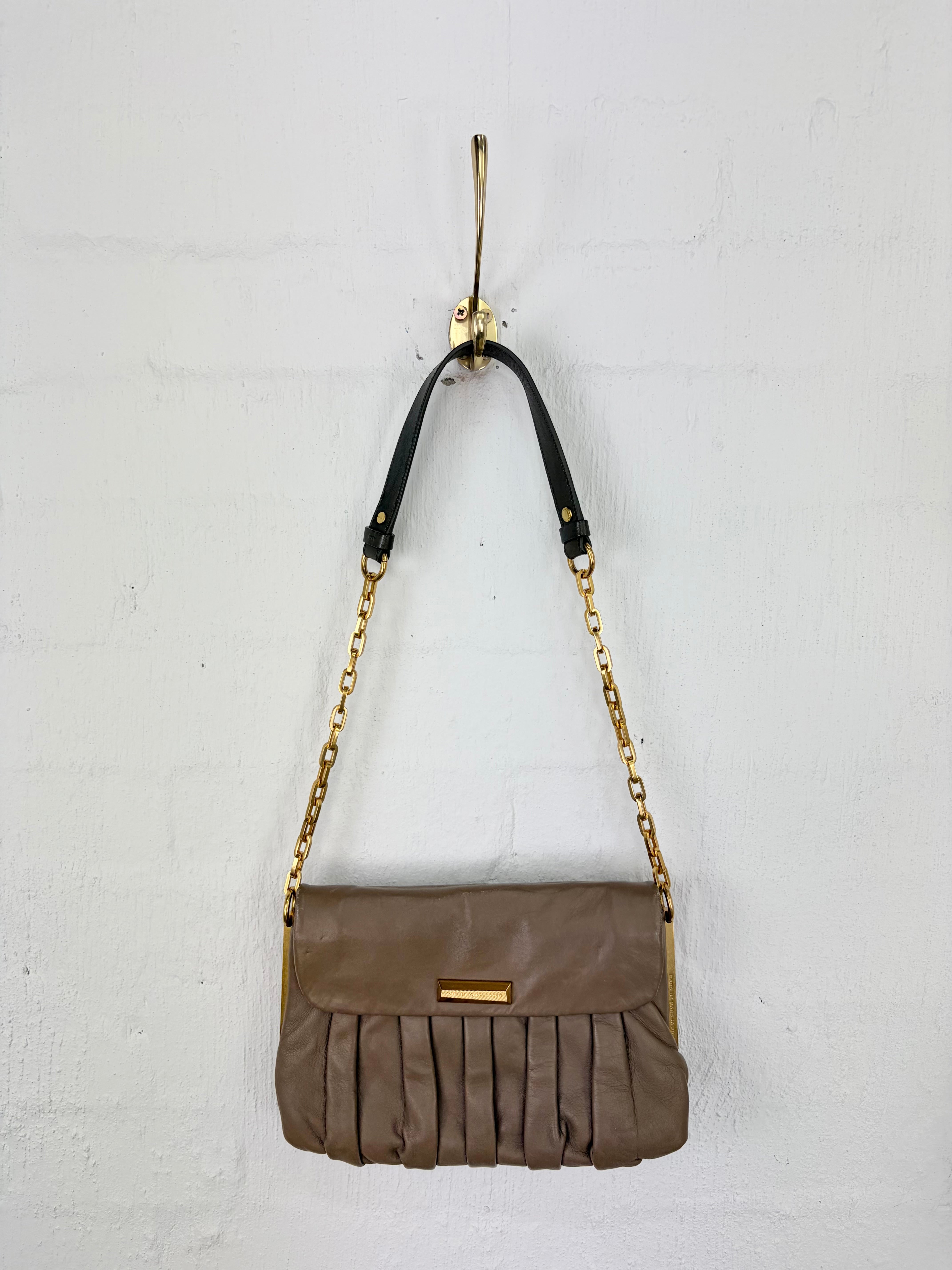 Marc by Marc Jacobs Taupe Shoulder Bag