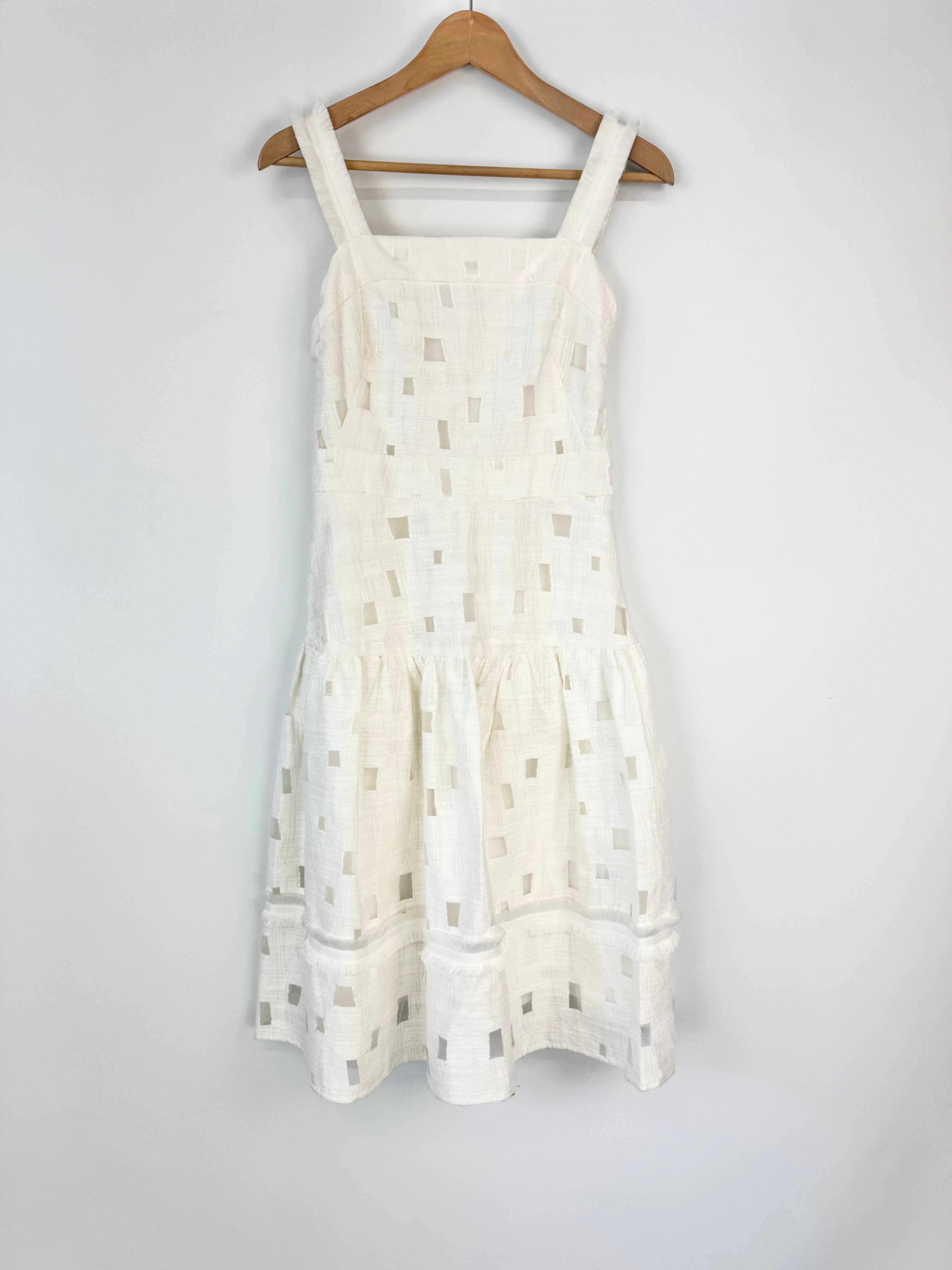 Alannah Hill Cream 'The Only Chance' Gathered Dress - AU8