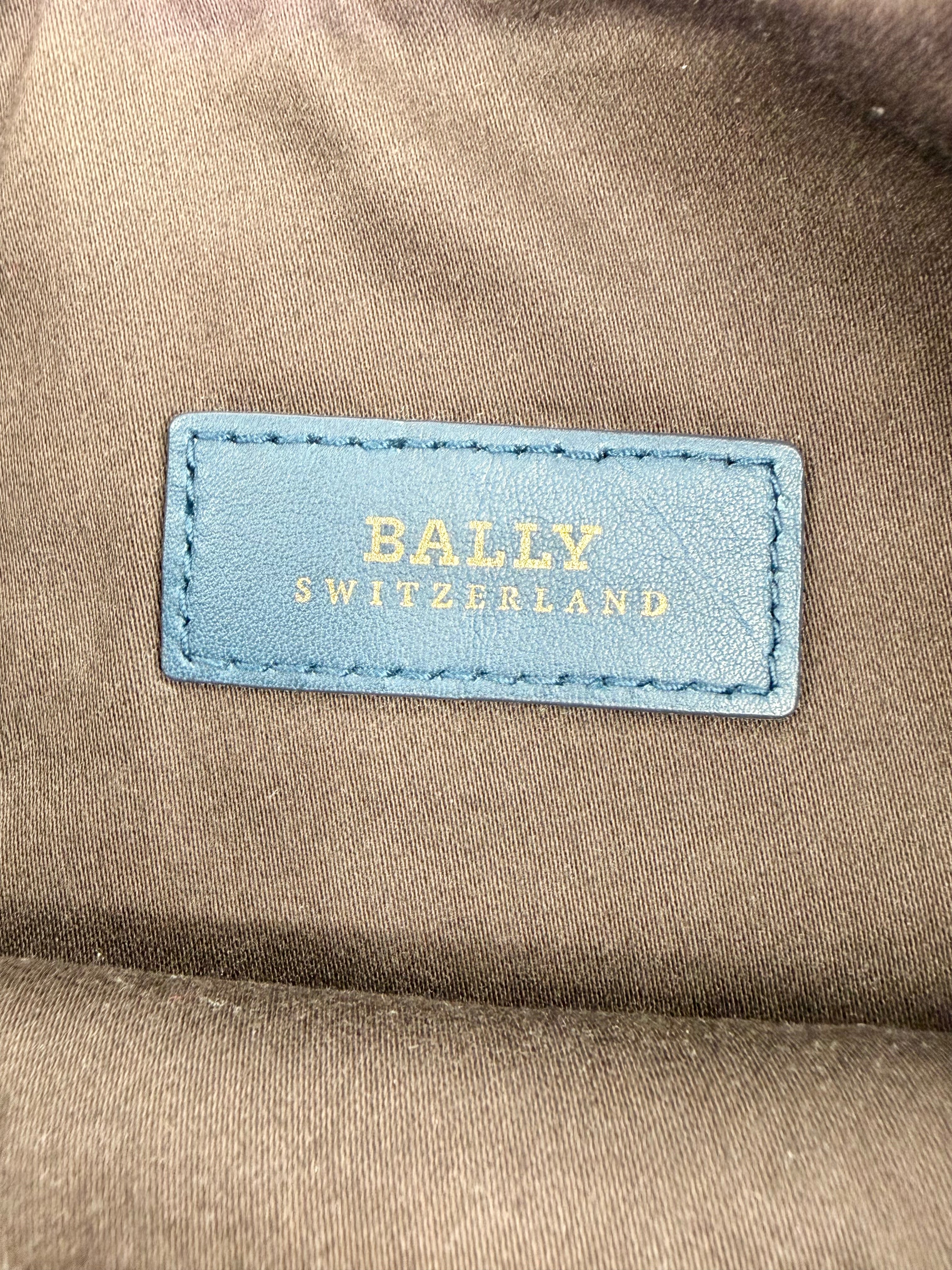 Bally Cobalt Blue ‘Bonfis’ Messenger Bag