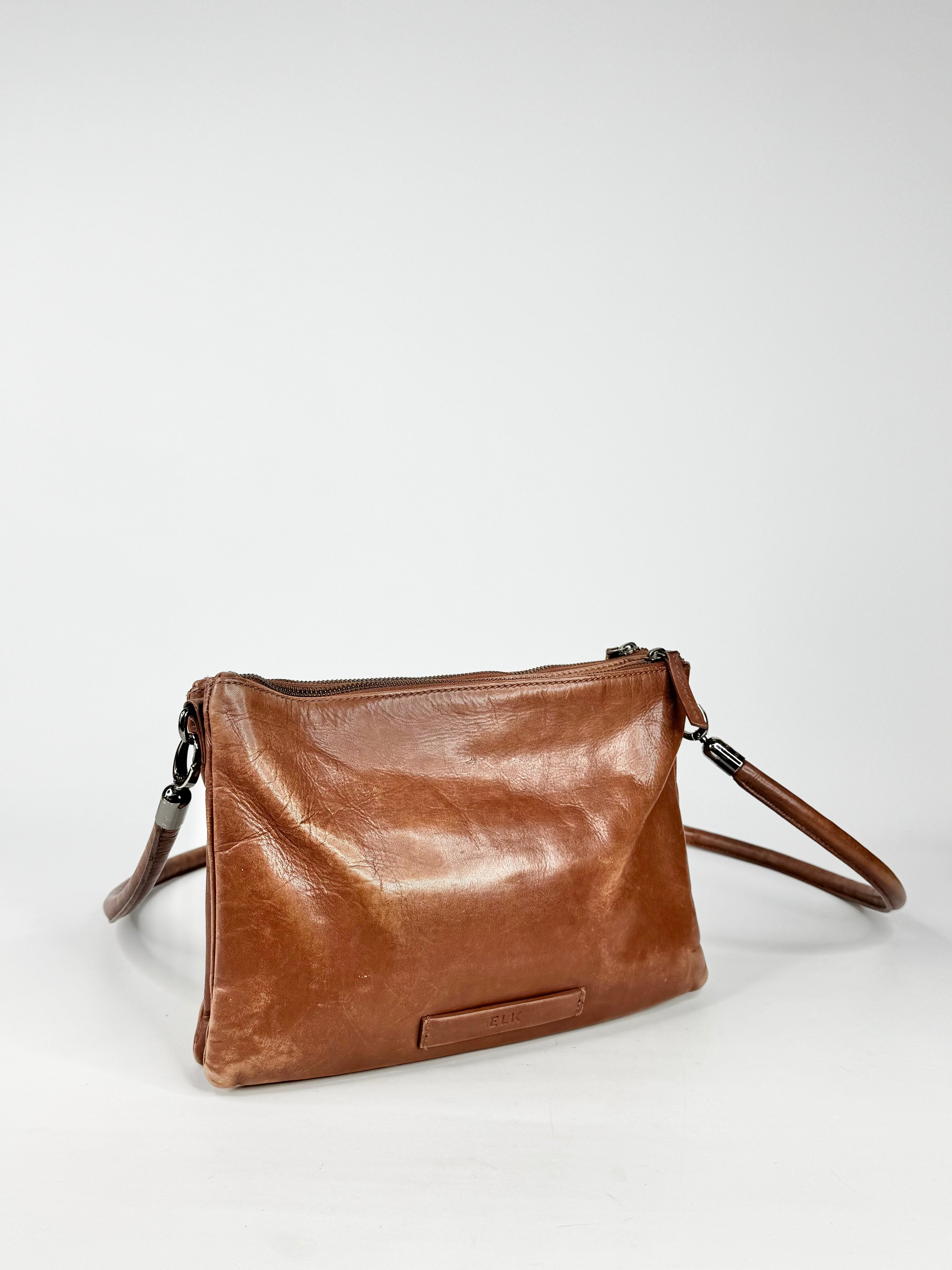 MFW Elk Tan Cross Body Bag