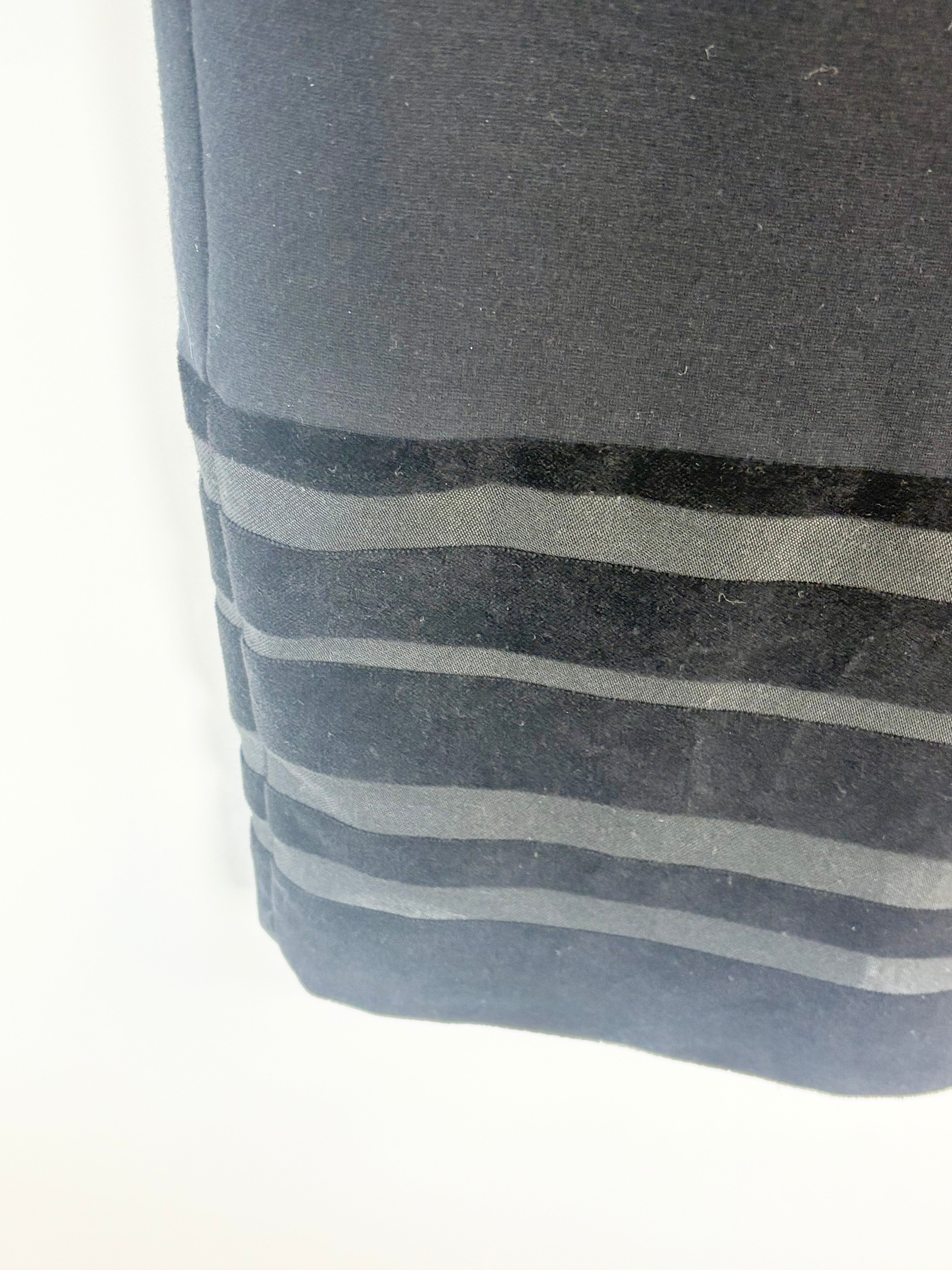 Class Roberto Cavalli Black with Gold Trims Shift Dress - AU10