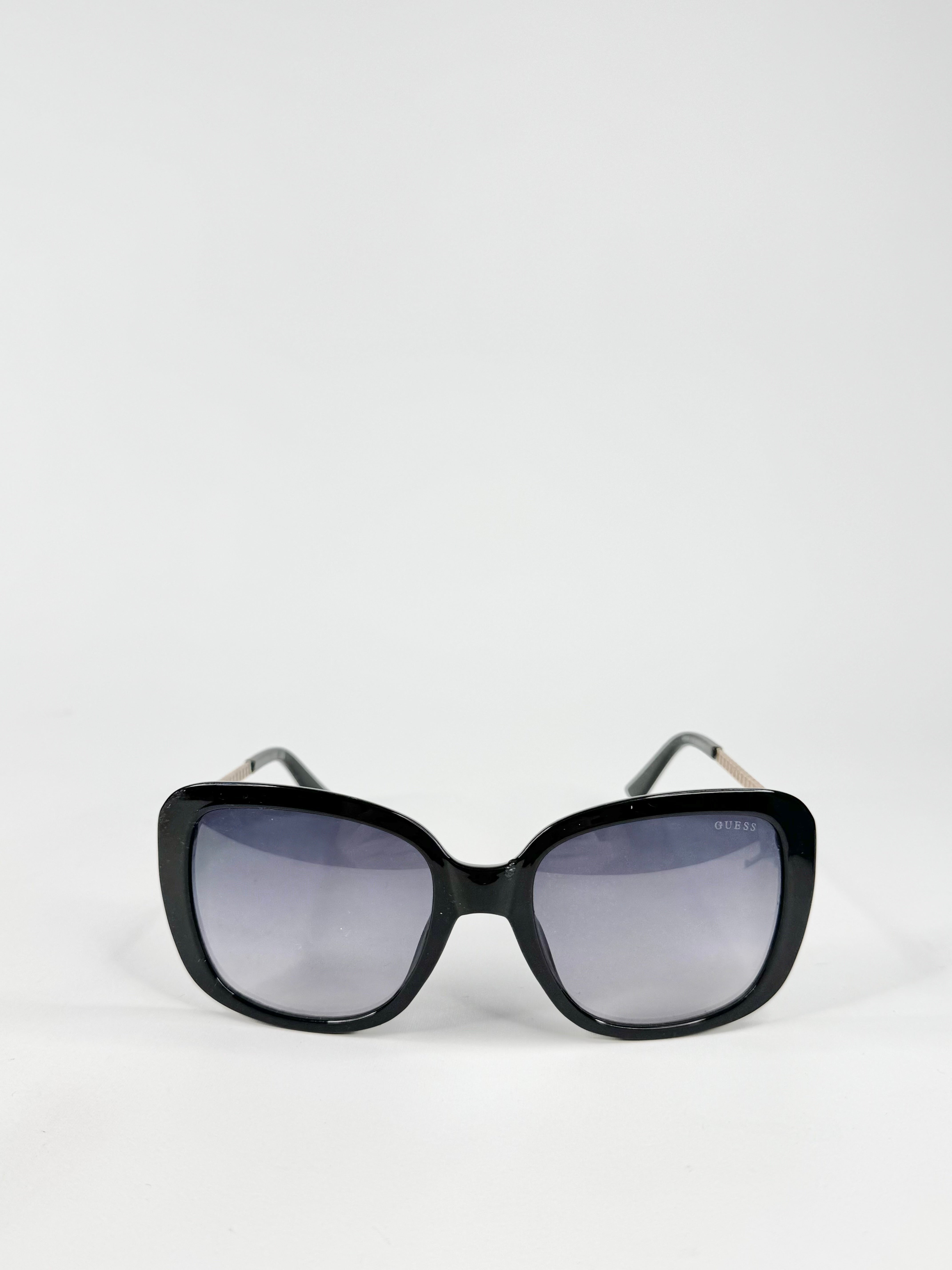 Guess Black Oversized Sunglasses
