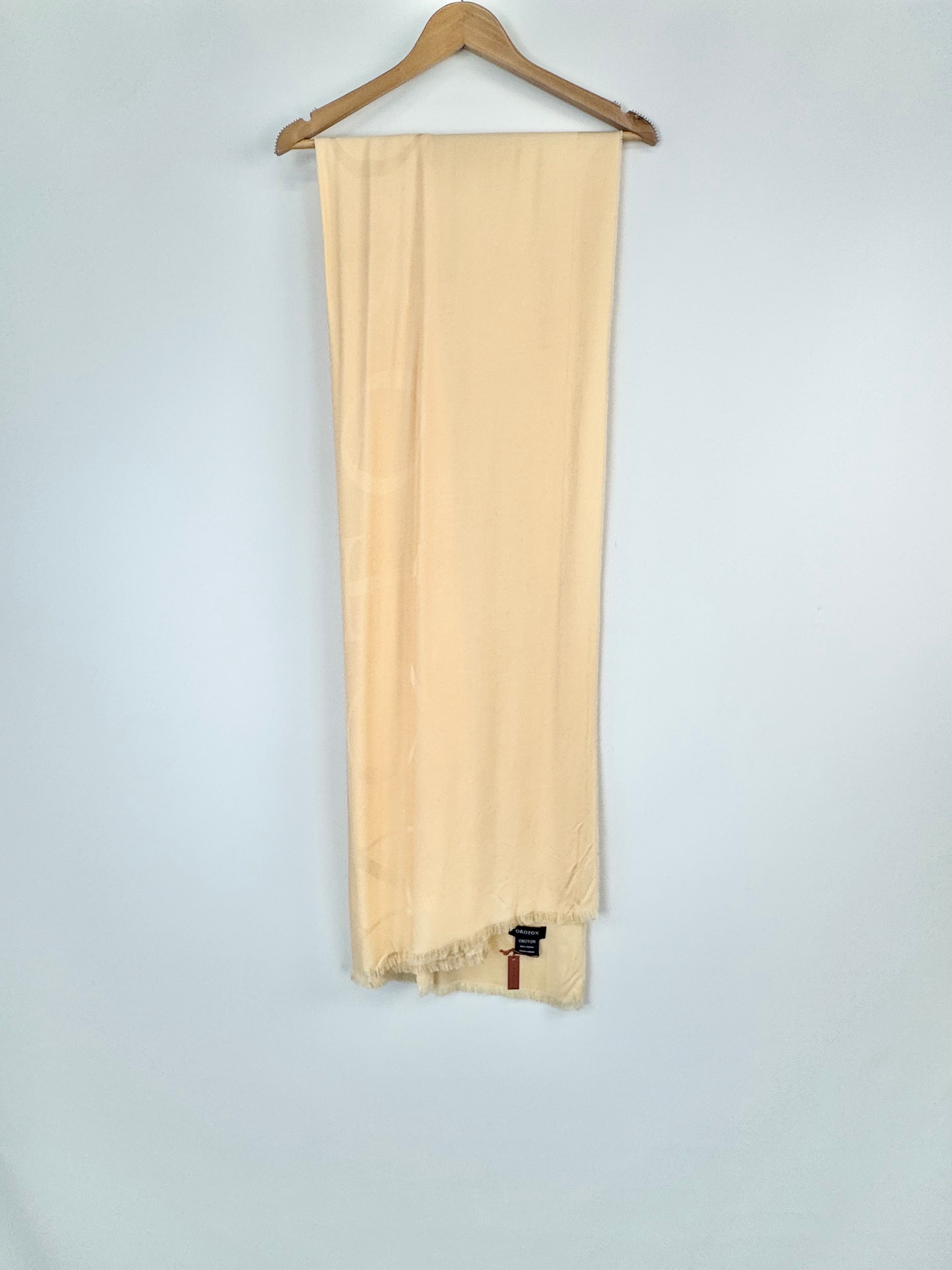 Oroton Peach 'Reflection' Modal Scarf NWT