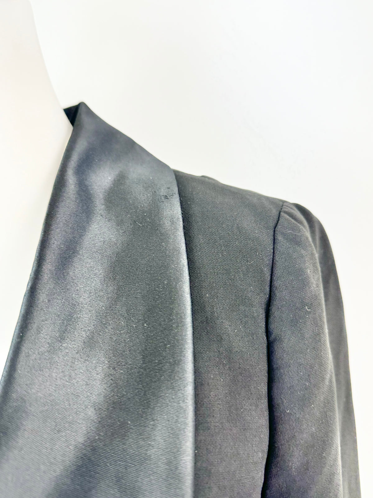 See By Chloe Cropped Black Blazer - AU10