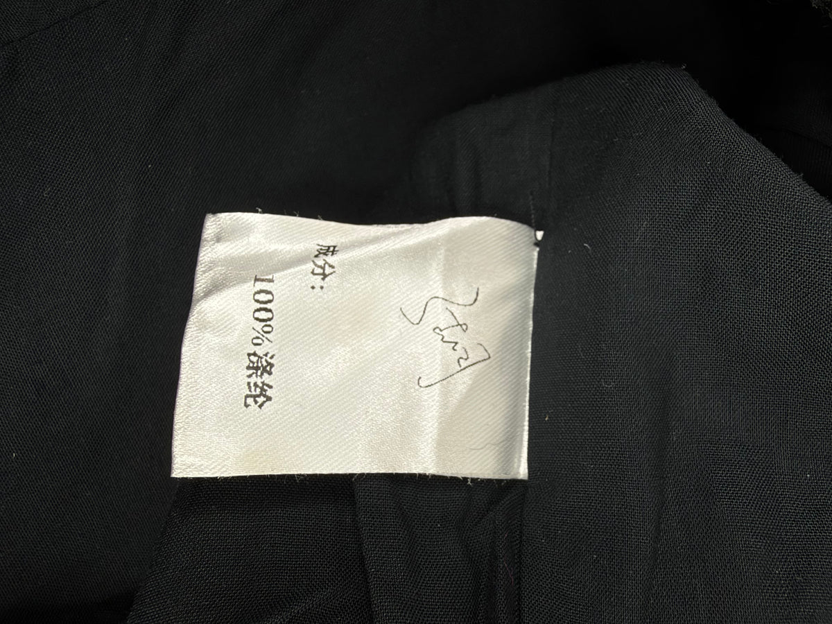 L'acboutique Black Cropped Wool Jacket - AU8/10