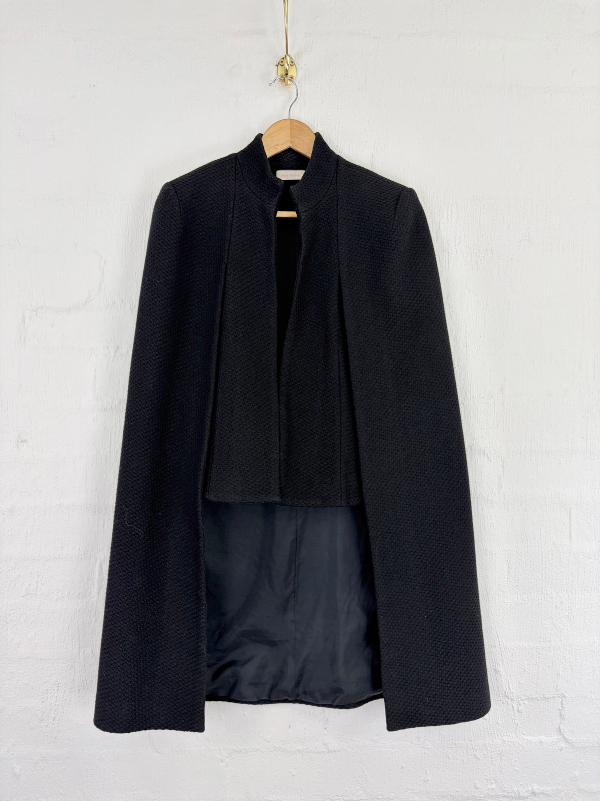 Sass & Bide Long Wool Cloak - AU8/10