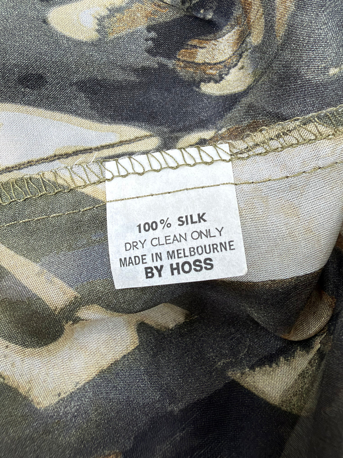 Hoss Silk Faux Wrap Midi Dress - AU10