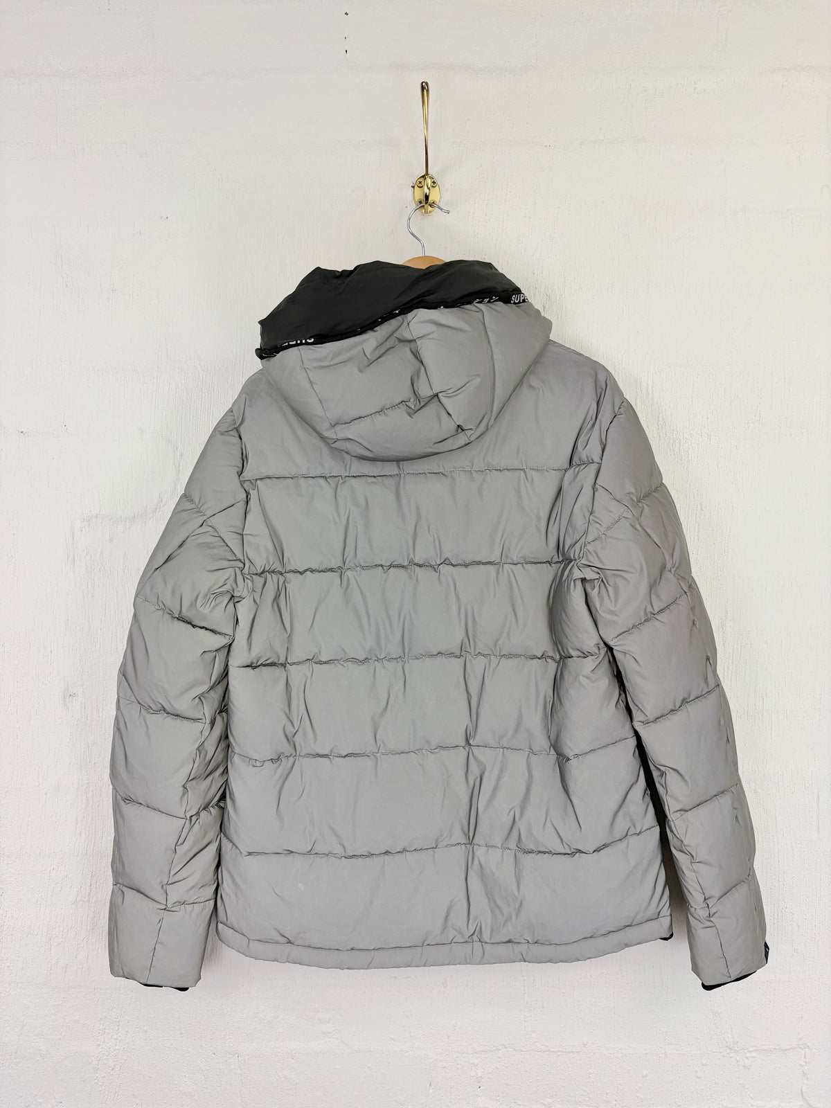 SUPERDRY Reflective Puffer Jacket - L