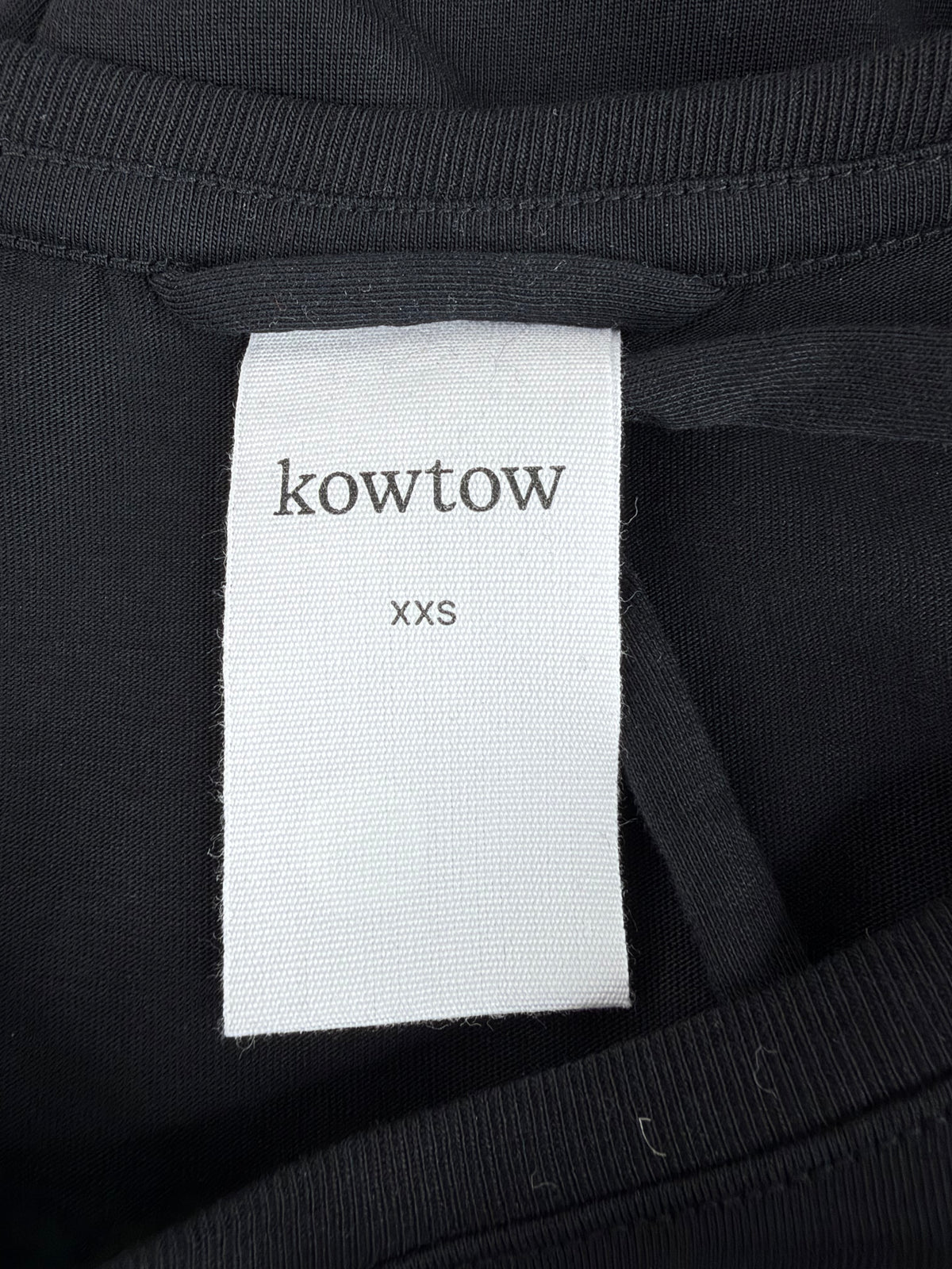 Kowtow Black Sleeveless Maxi Dress - AU6