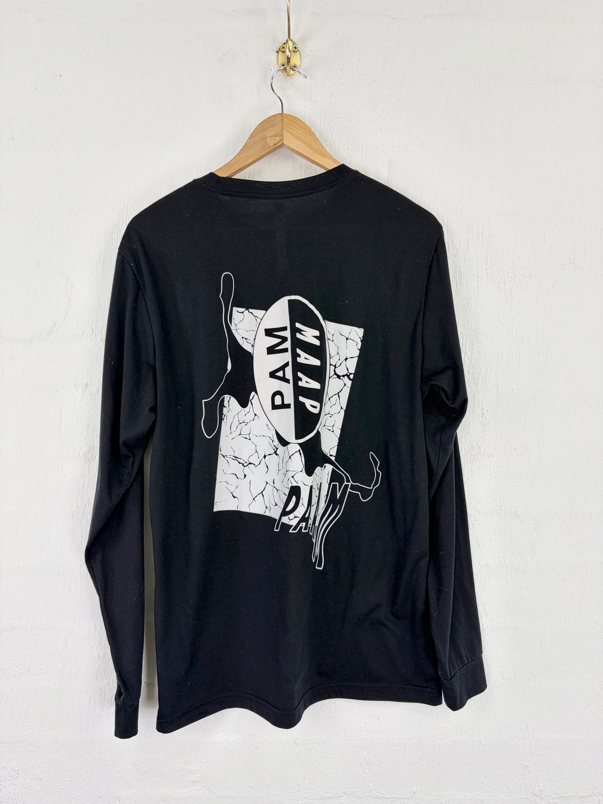 P.A.M x MAAP Black Long Sleeve T-Shirt - M