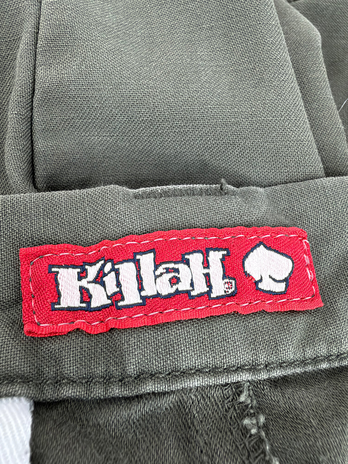 Killah by Miss Sixty Green 'Lucky Gal' Y2K Low Waist Capri Pant - AU8