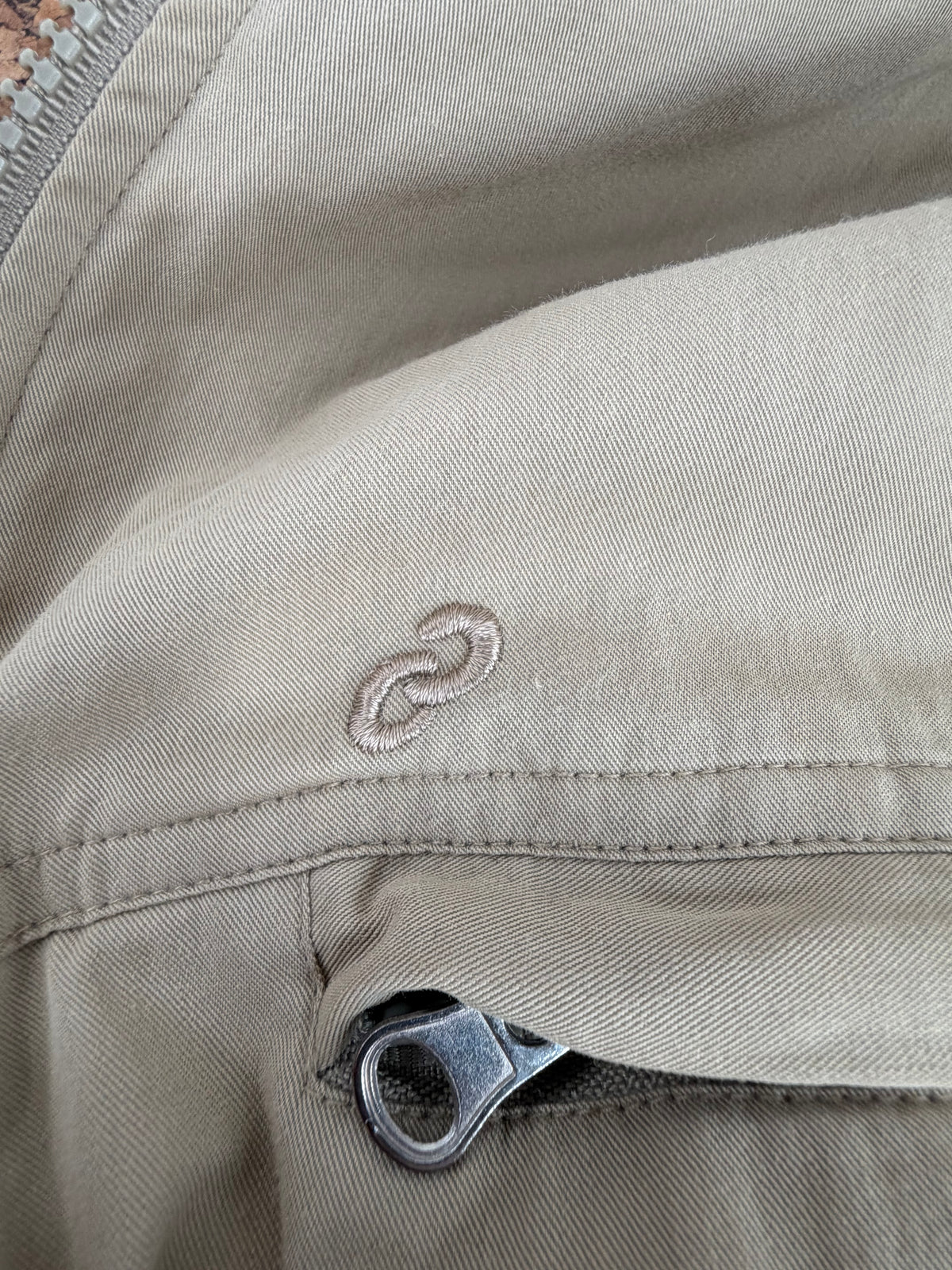 Breakaway Sand Reversible Fleece Vest - M