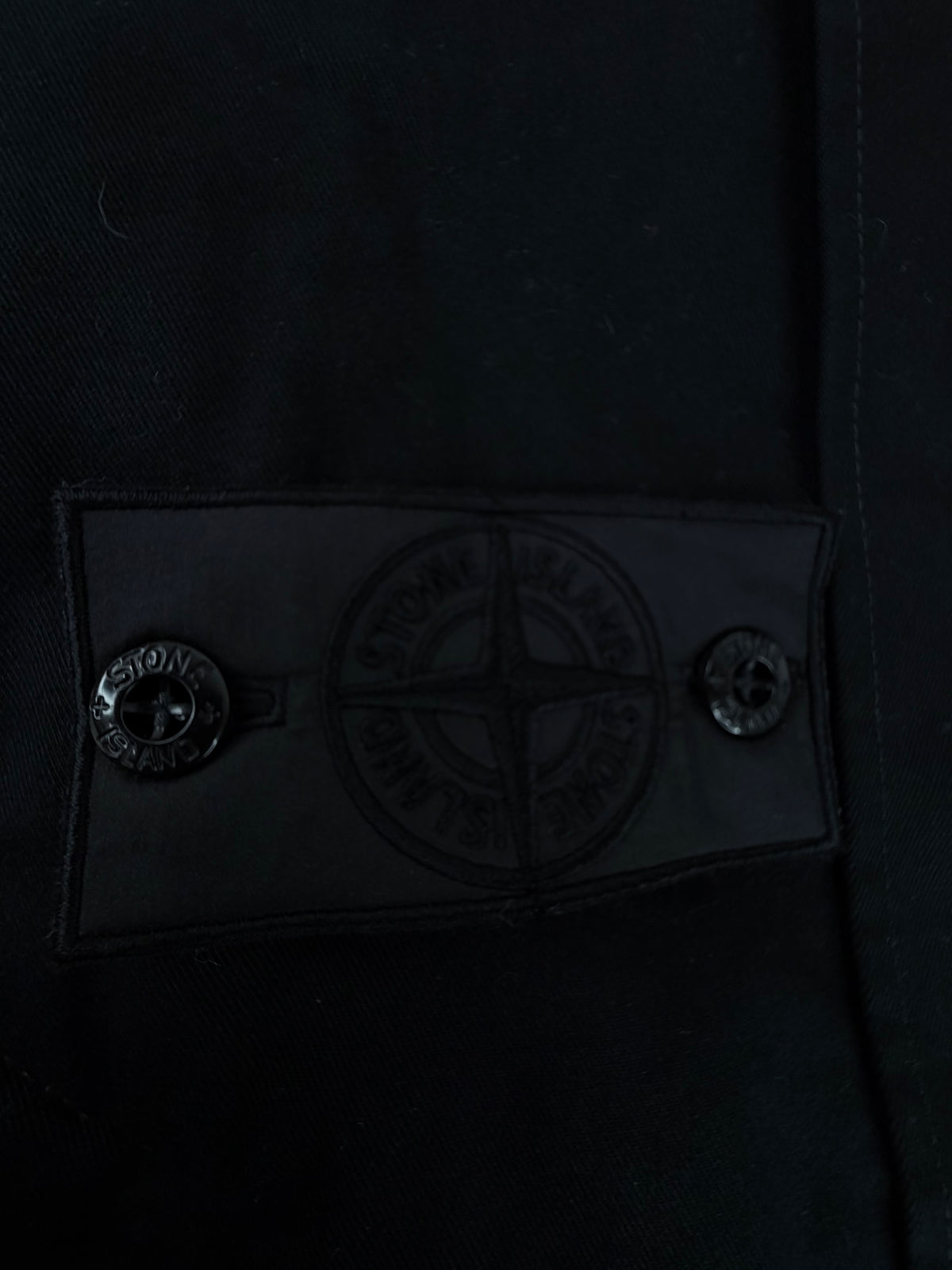 Rare Stone Island Shadow Project Black 'Lana Cotta 4L' Vest - M