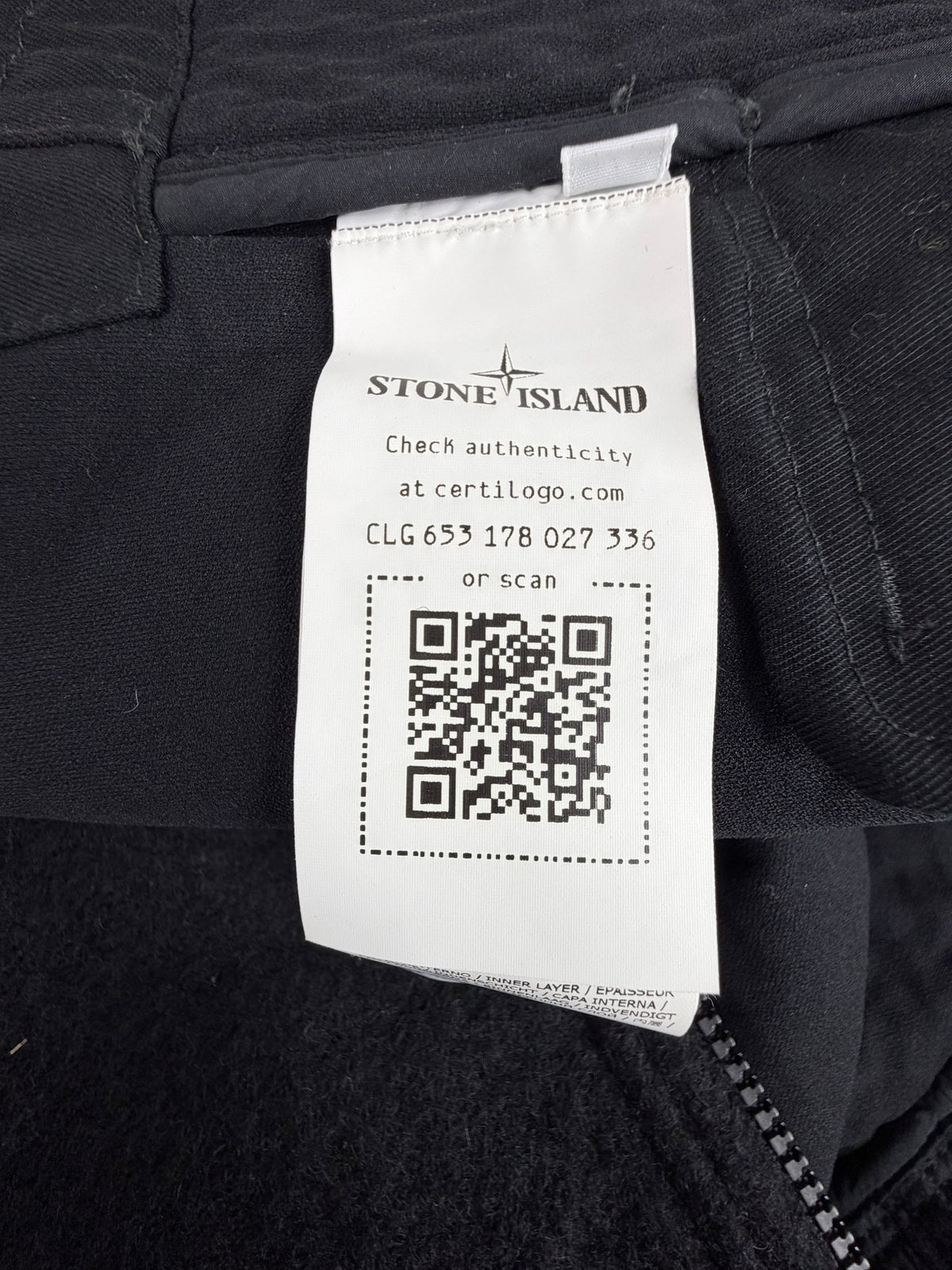 Rare Stone Island Shadow Project Black 'Lana Cotta 4L' Vest - M