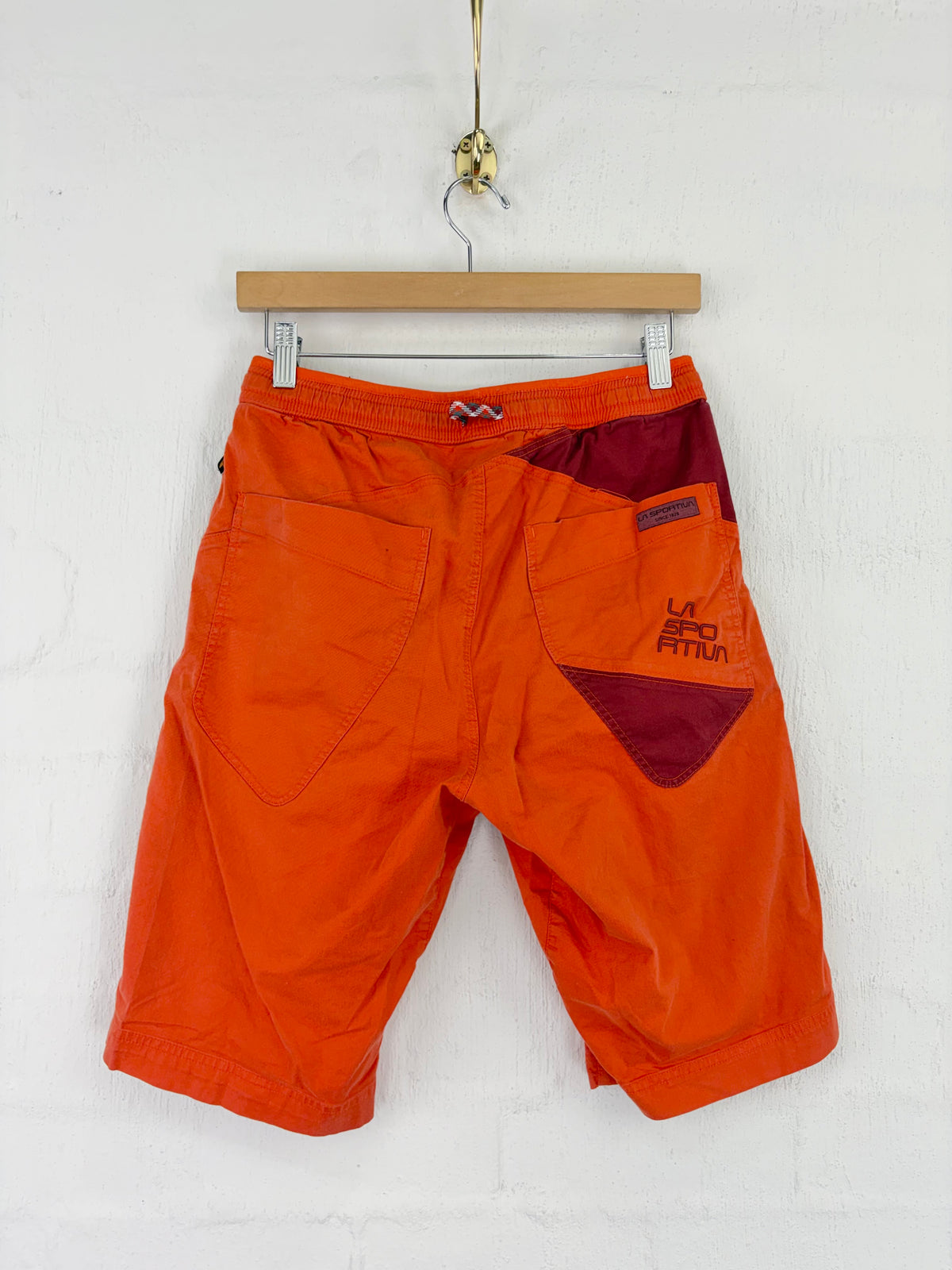 La Sportiva 'Talus' Orange Climbing Short - XS