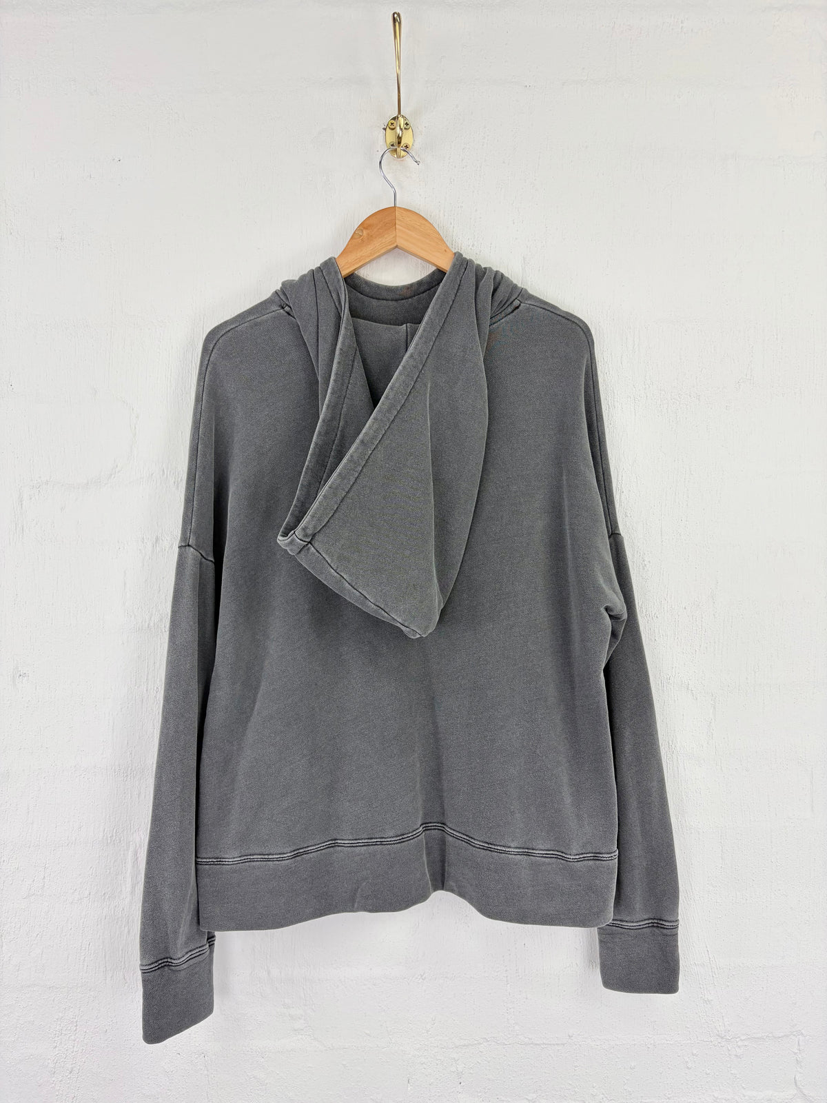 Camilla and Marc 'Thames' Washed Charcoal Hoodie - AU10