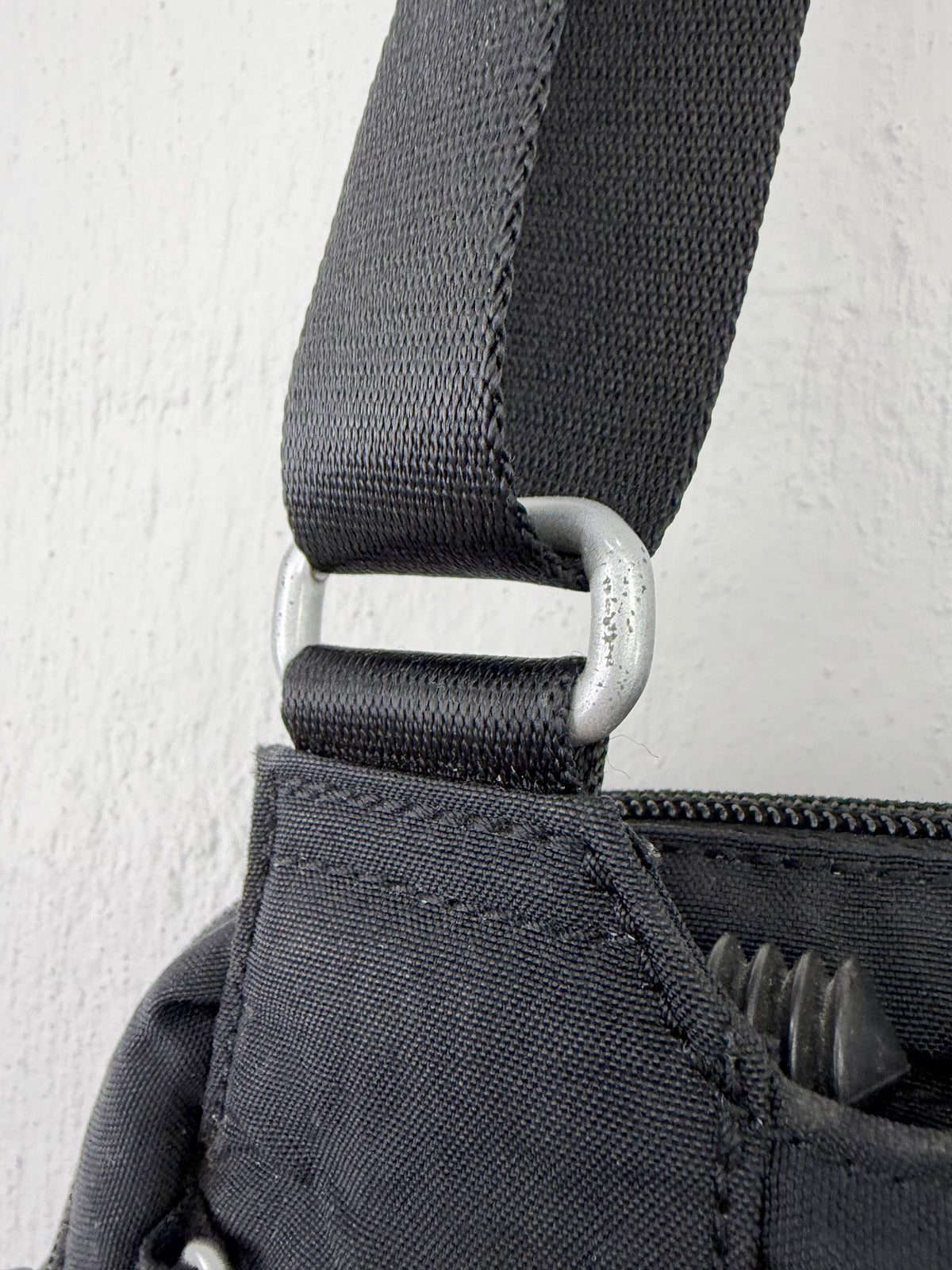 90s era Hedgren Black Crossbody Bag