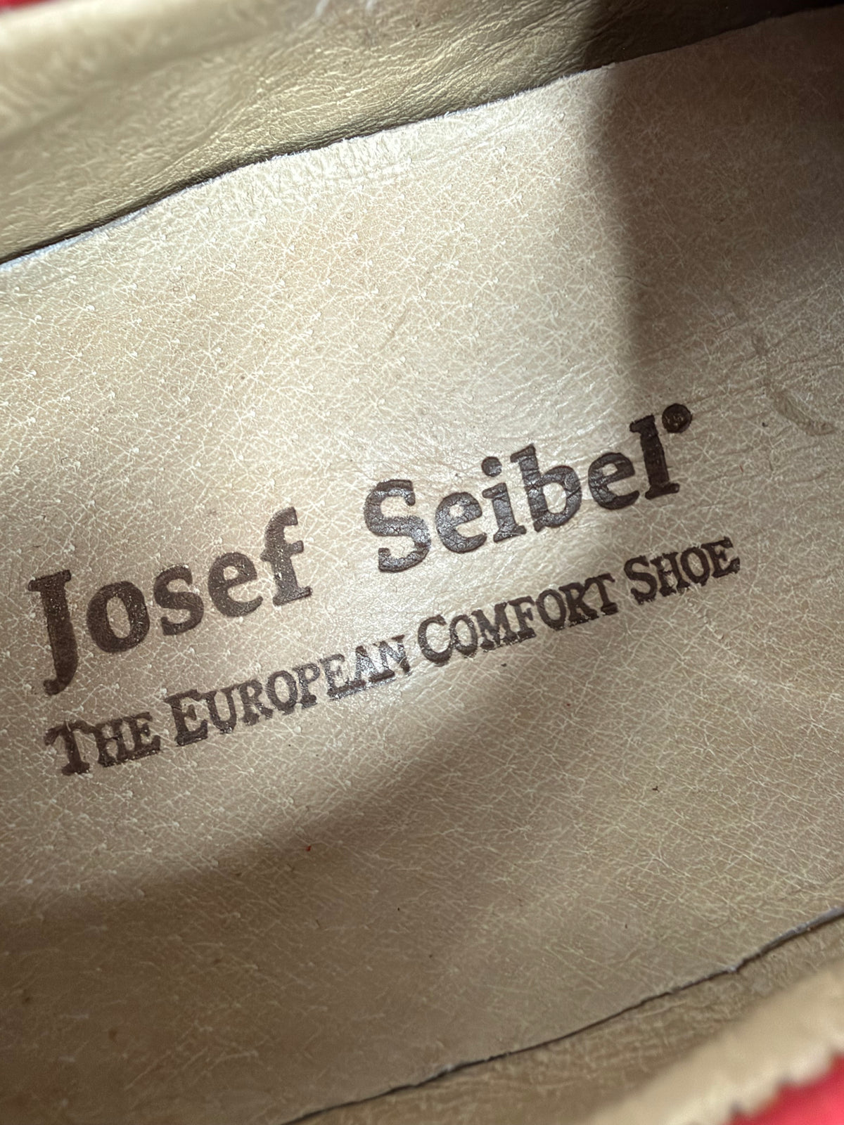 Josef Seibel Red Sandal Trainer - EU41