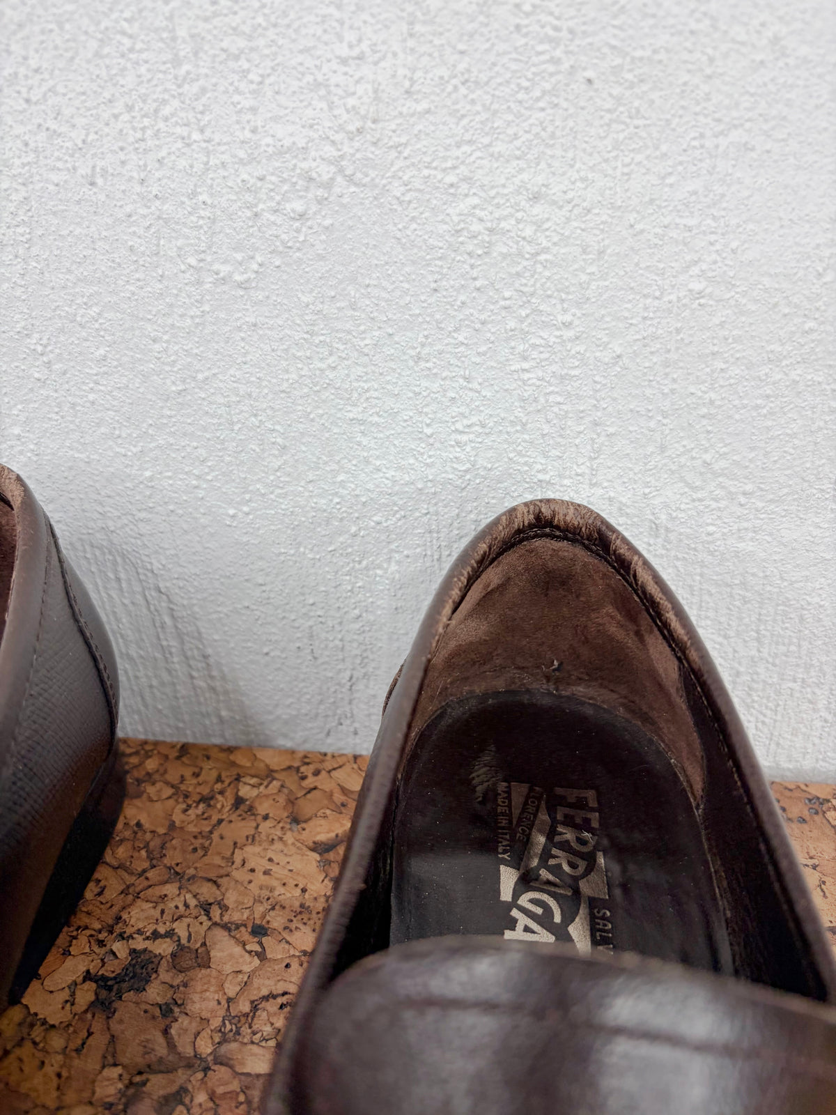 Salvatore Ferragamo Dark Expresso Leather Gancini Loafers - EU