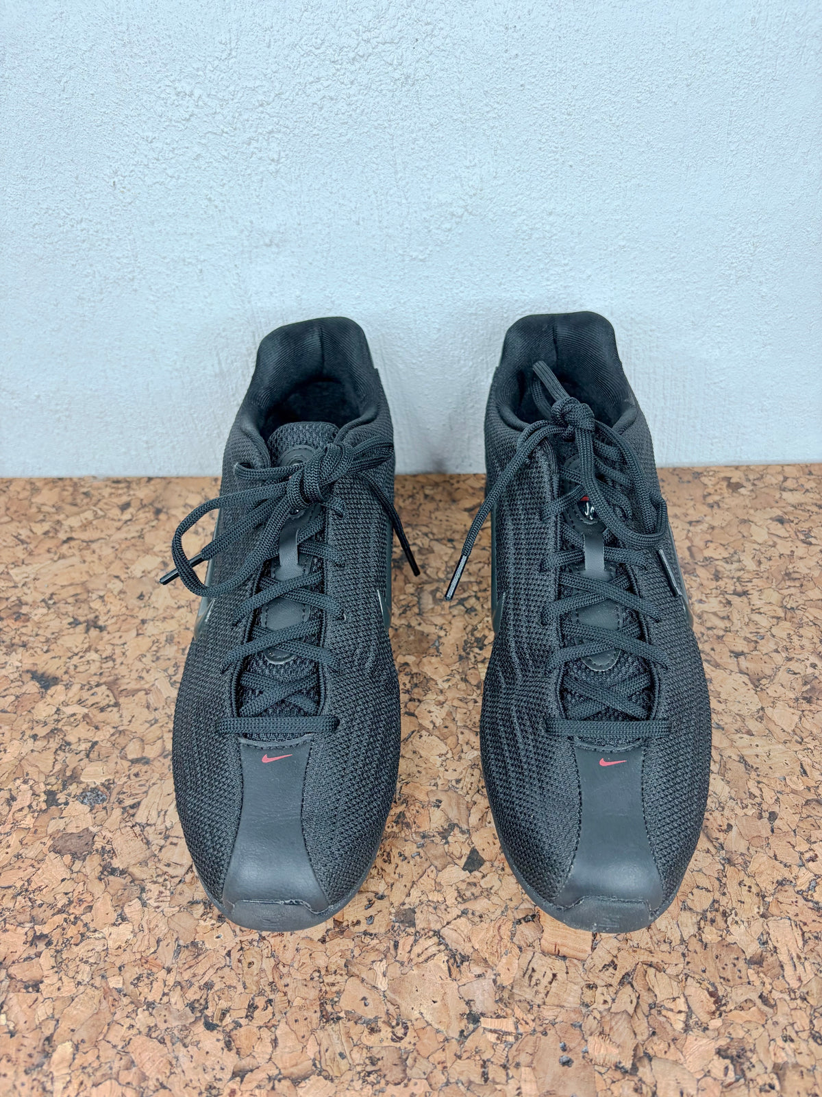 Nike Black and Red Shox Sneakers - EU41