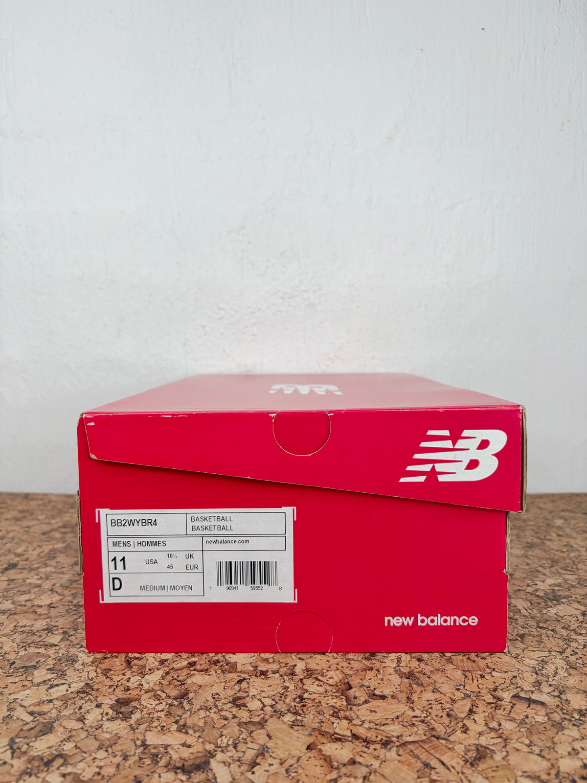 New Balance Dualism Black & White TWO WXY V4 Basketball Sneakers - EU45