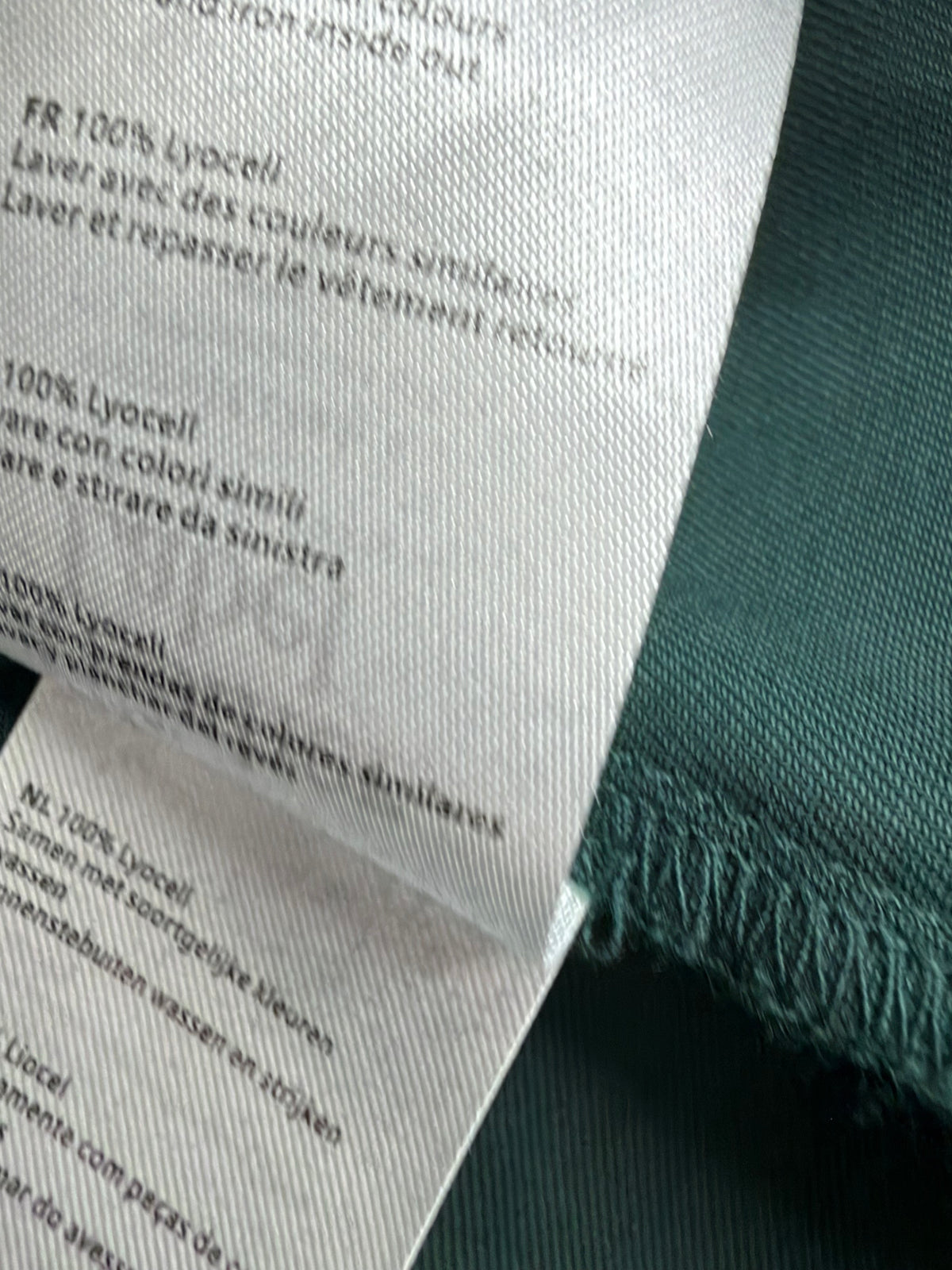 Another Label Petrol Green Wrap Dress - AU10/12
