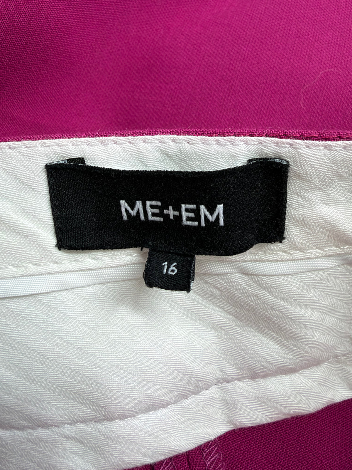 Me+Em Dark Raspberry Two-Piece Pantsuit - AU16