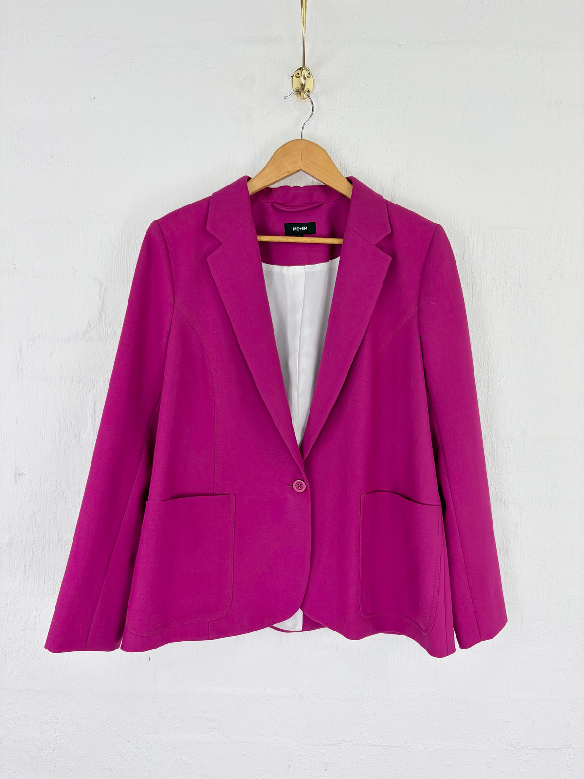Me+Em Dark Raspberry Two-Piece Pantsuit - AU16