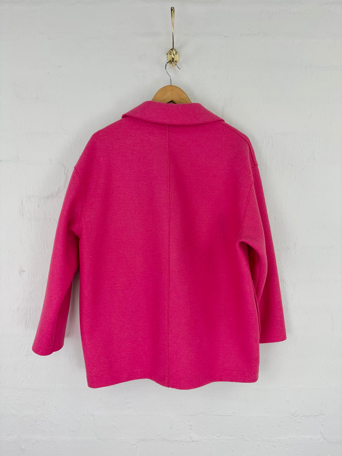 Harris Wharf London Strawberry Sorbet Wool Jacket - AU12/14/16