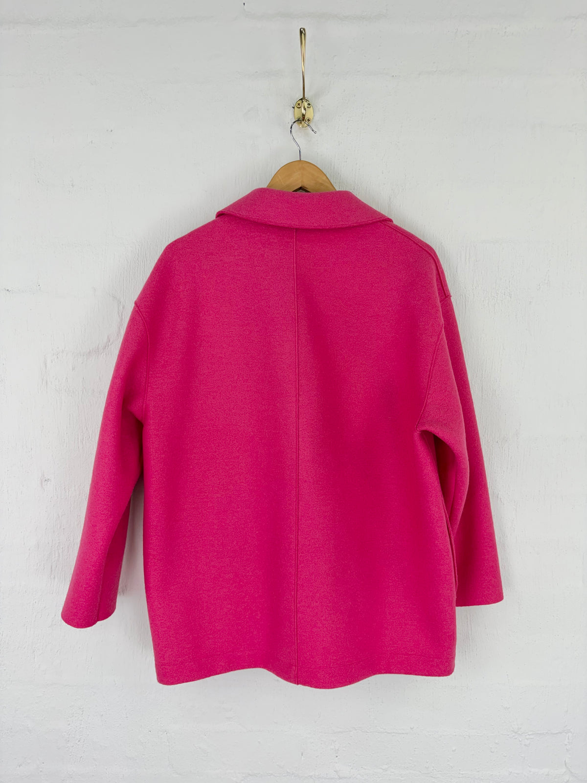 Harris Wharf London Strawberry Sorbet Wool Jacket - AU12/14/16