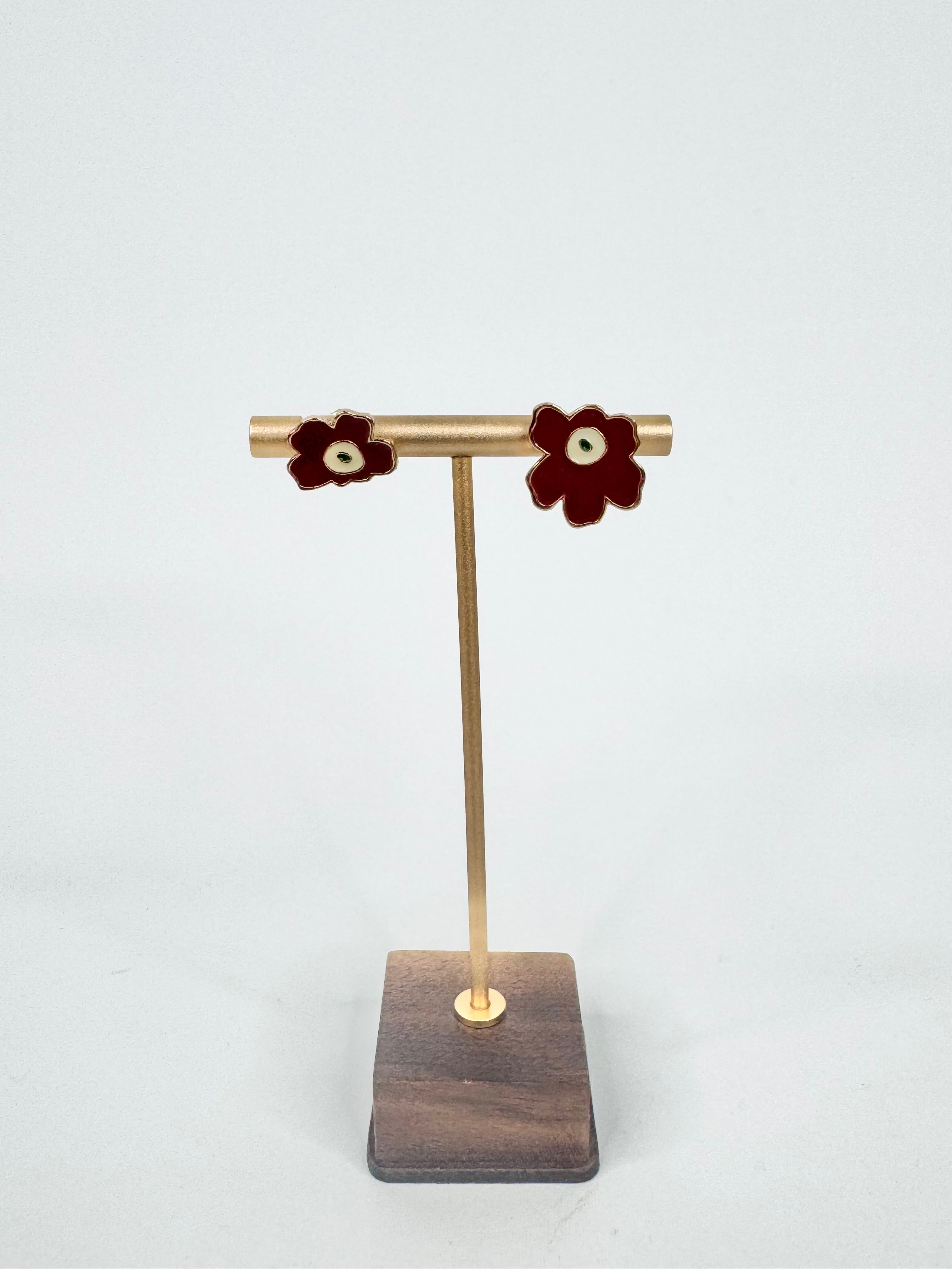 Marimekko Poppy Stud Earrings