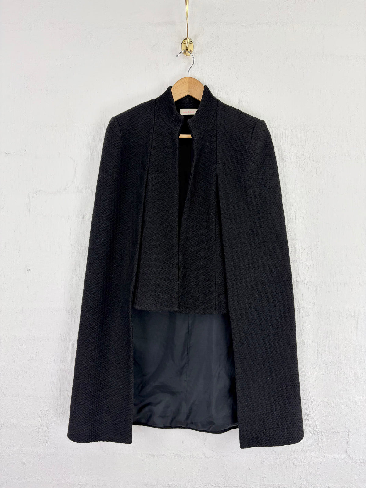 Sass & Bide Long Wool Cloak - AU8/10