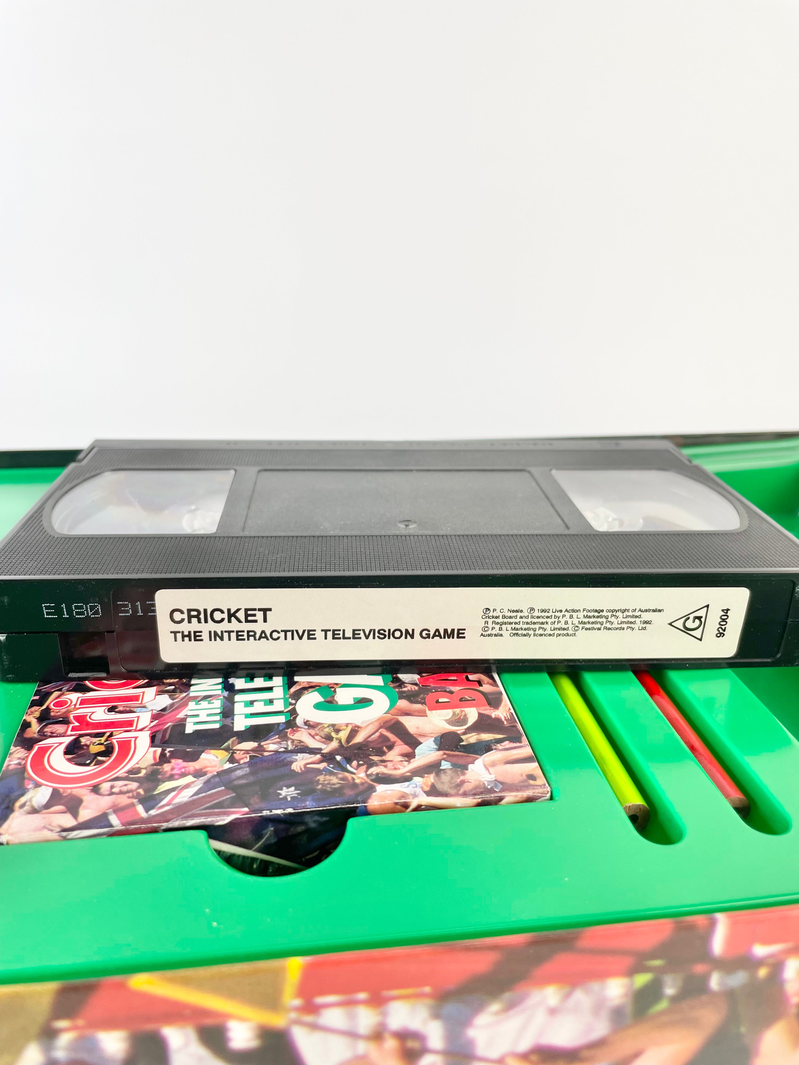 Vintage Cricket The Interactive Television Board Game