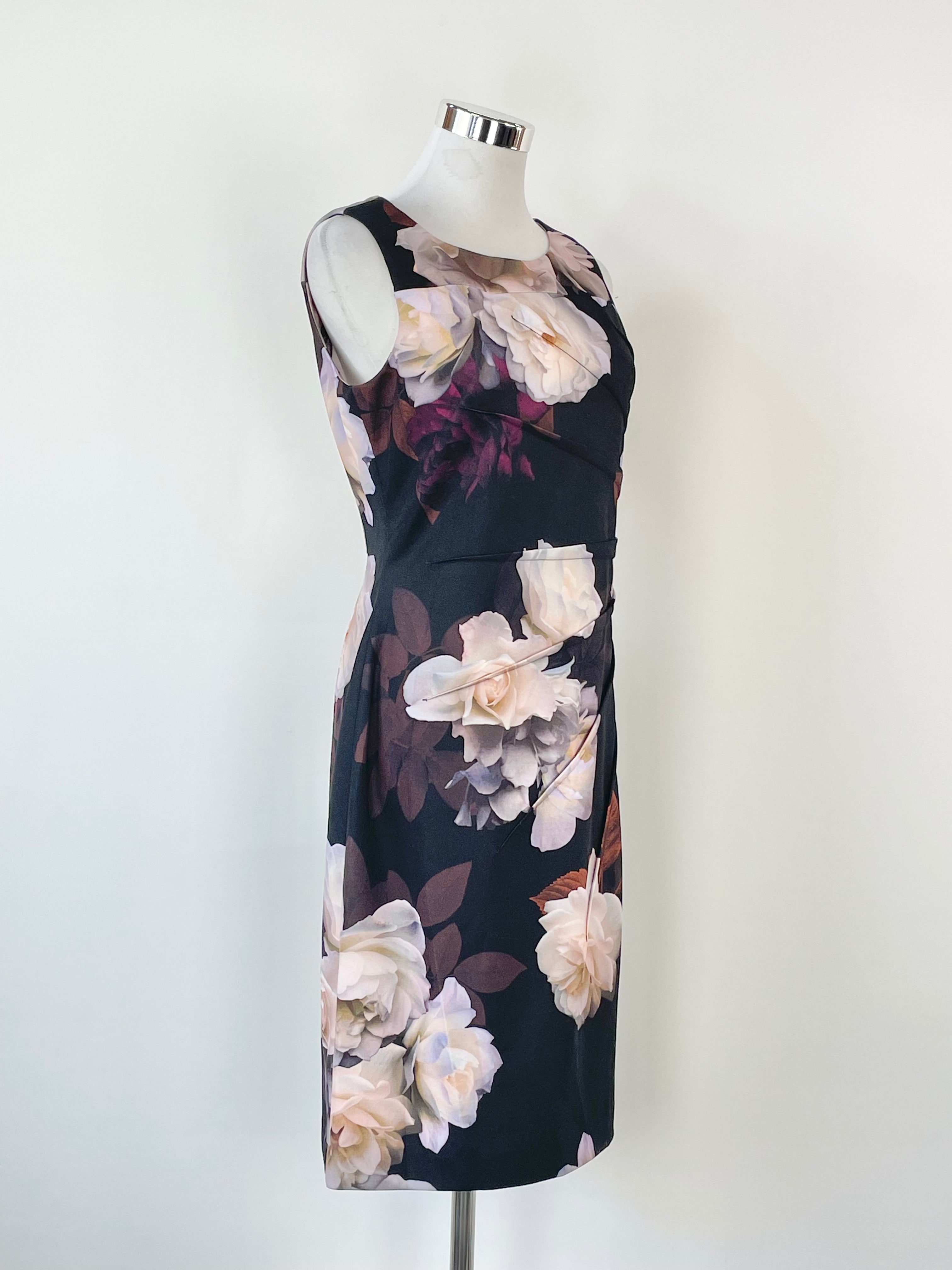 Calvin klein floral midi dresses online