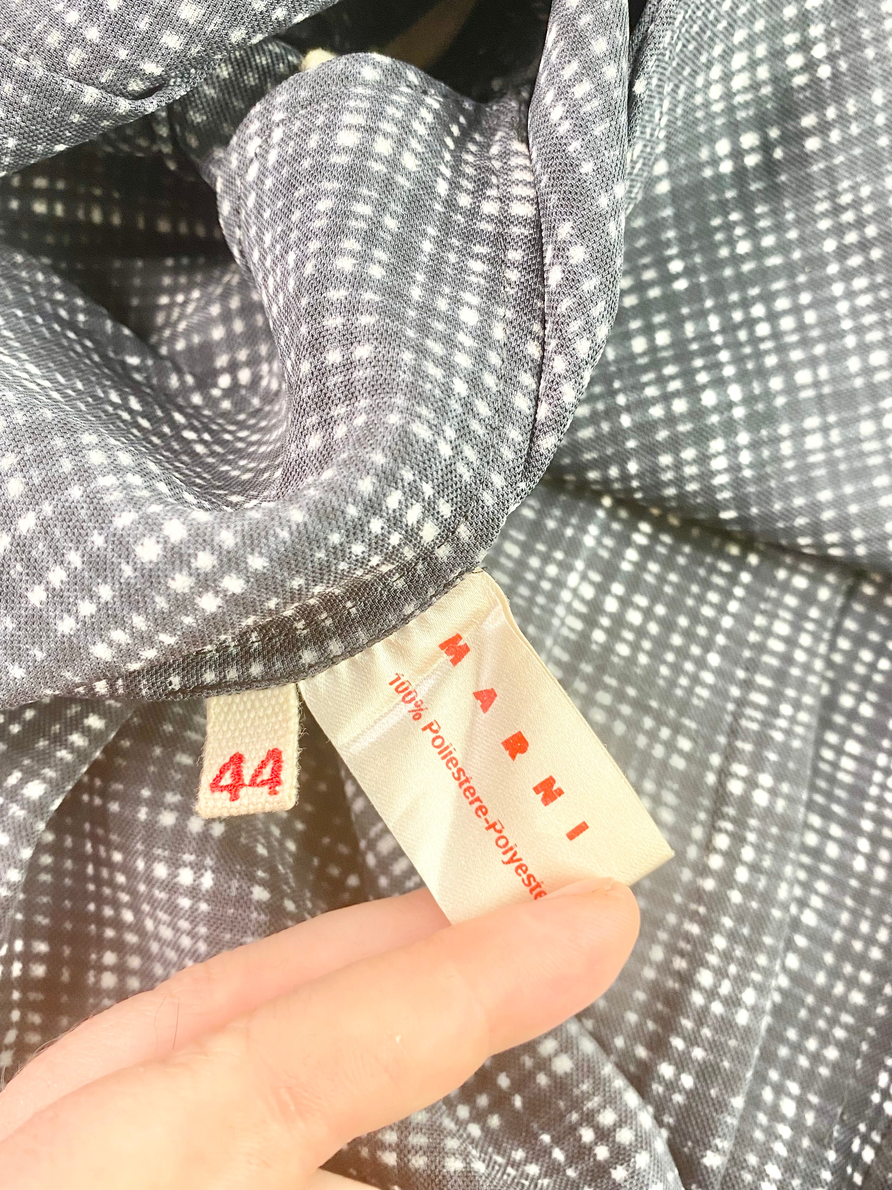Marni Grid Patterned Skirt - AU12