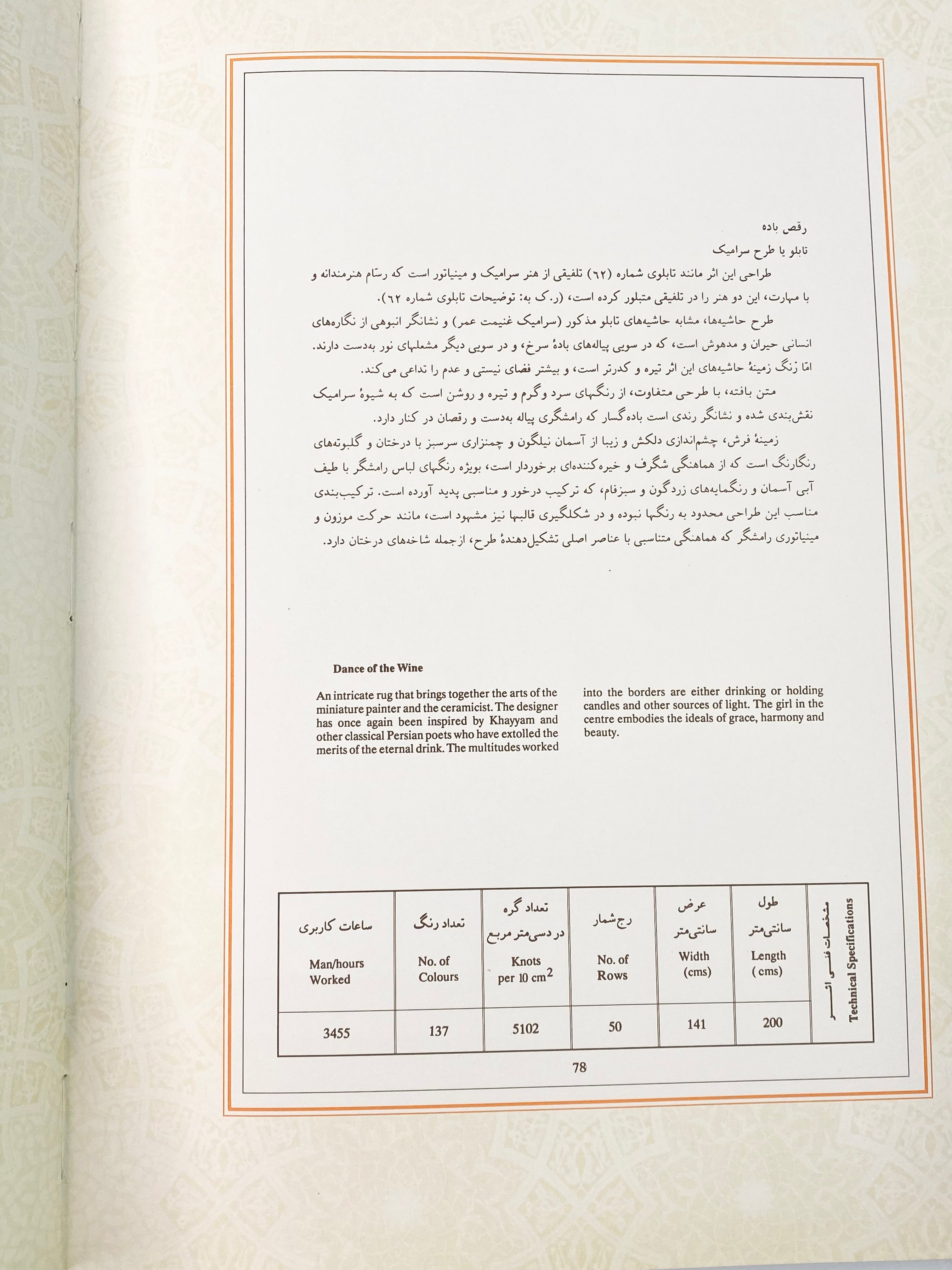 Knots of Love - A Collection of Fine Artistic Rugs - Master Rassam Arabzadeh