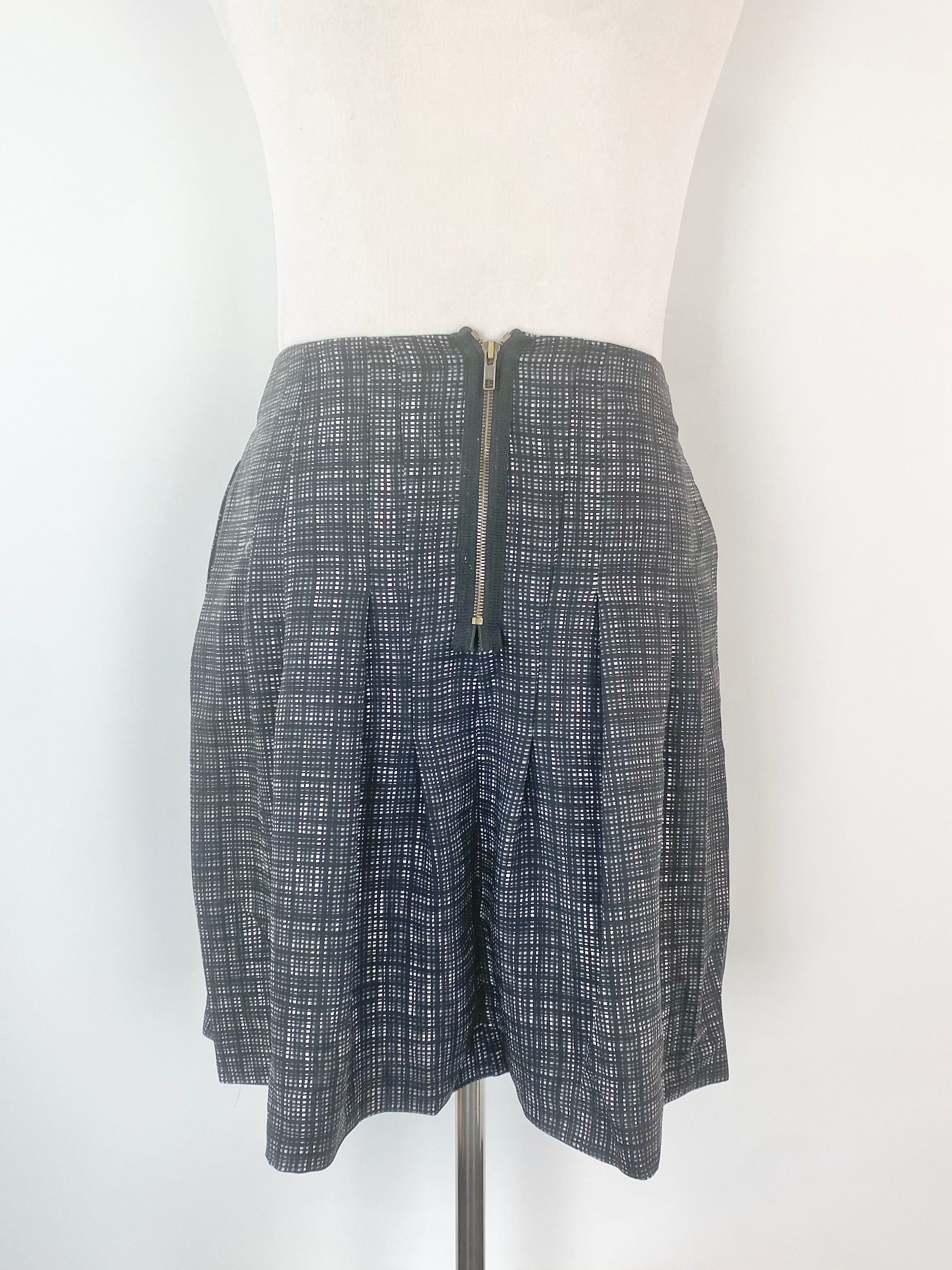Marni Grid Patterned Skirt - AU12