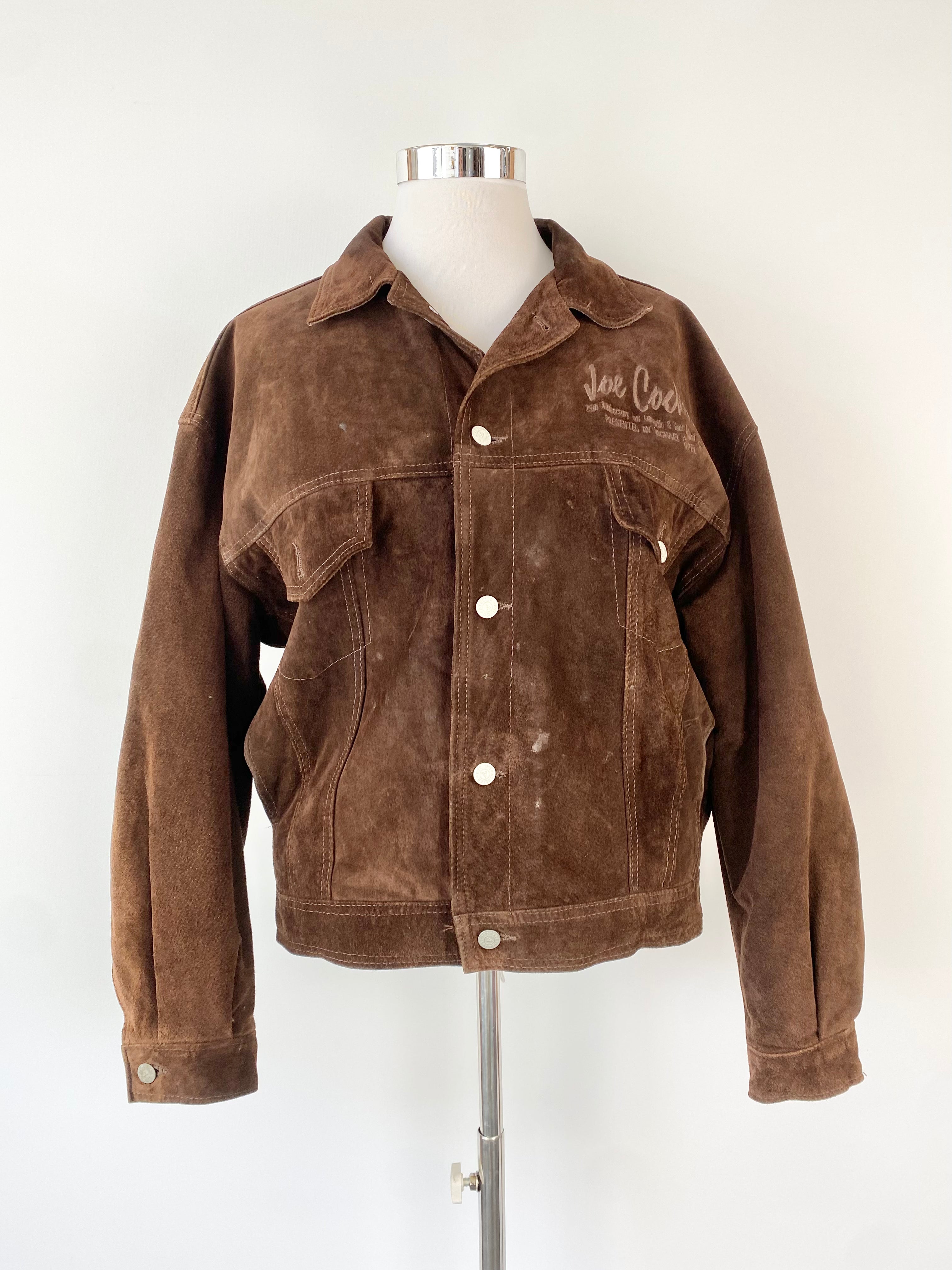 OLD JOE - ALPACA SHEARING AVIATOR JACKET - アウター